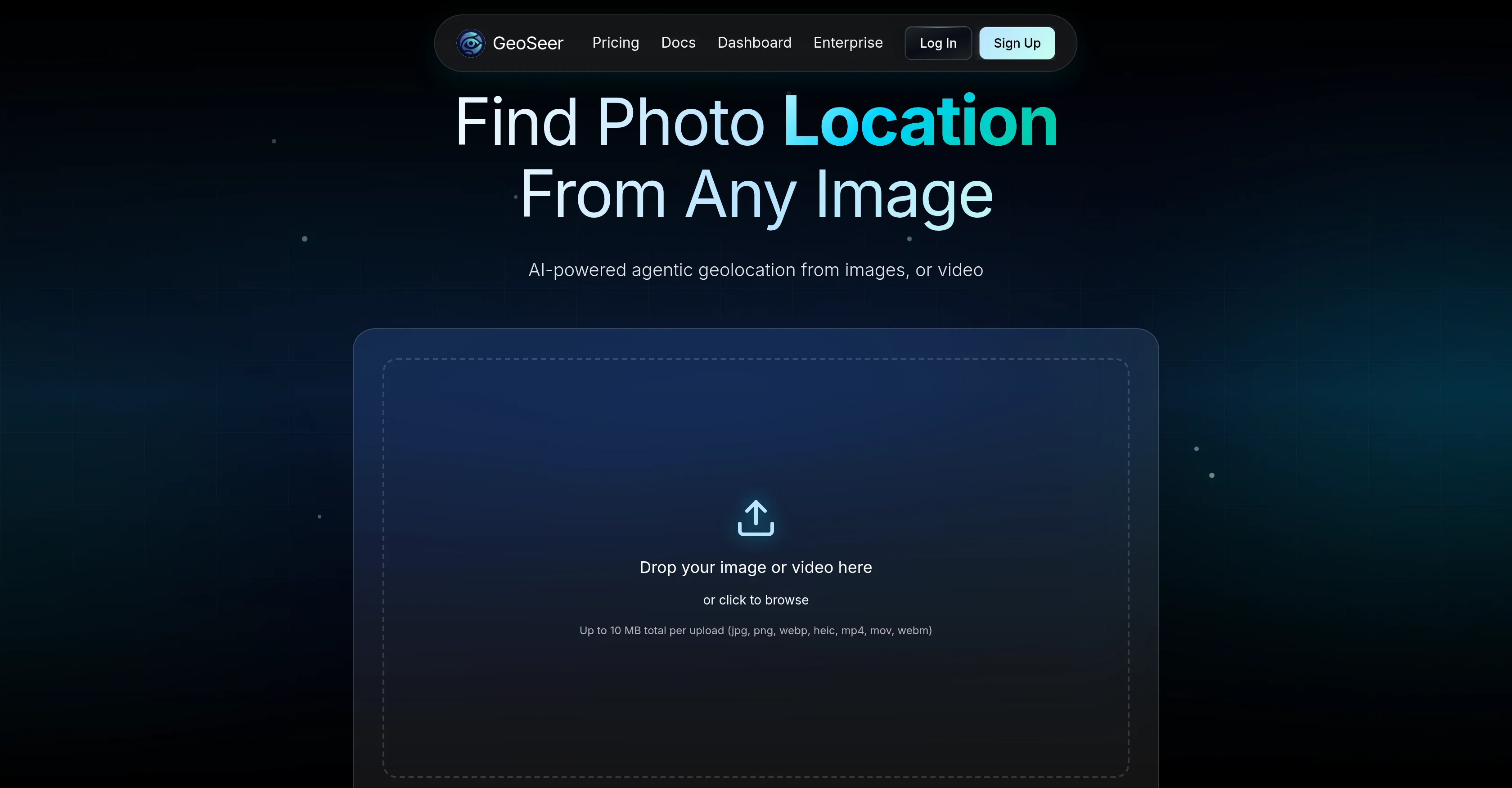GeoSeer screenshot