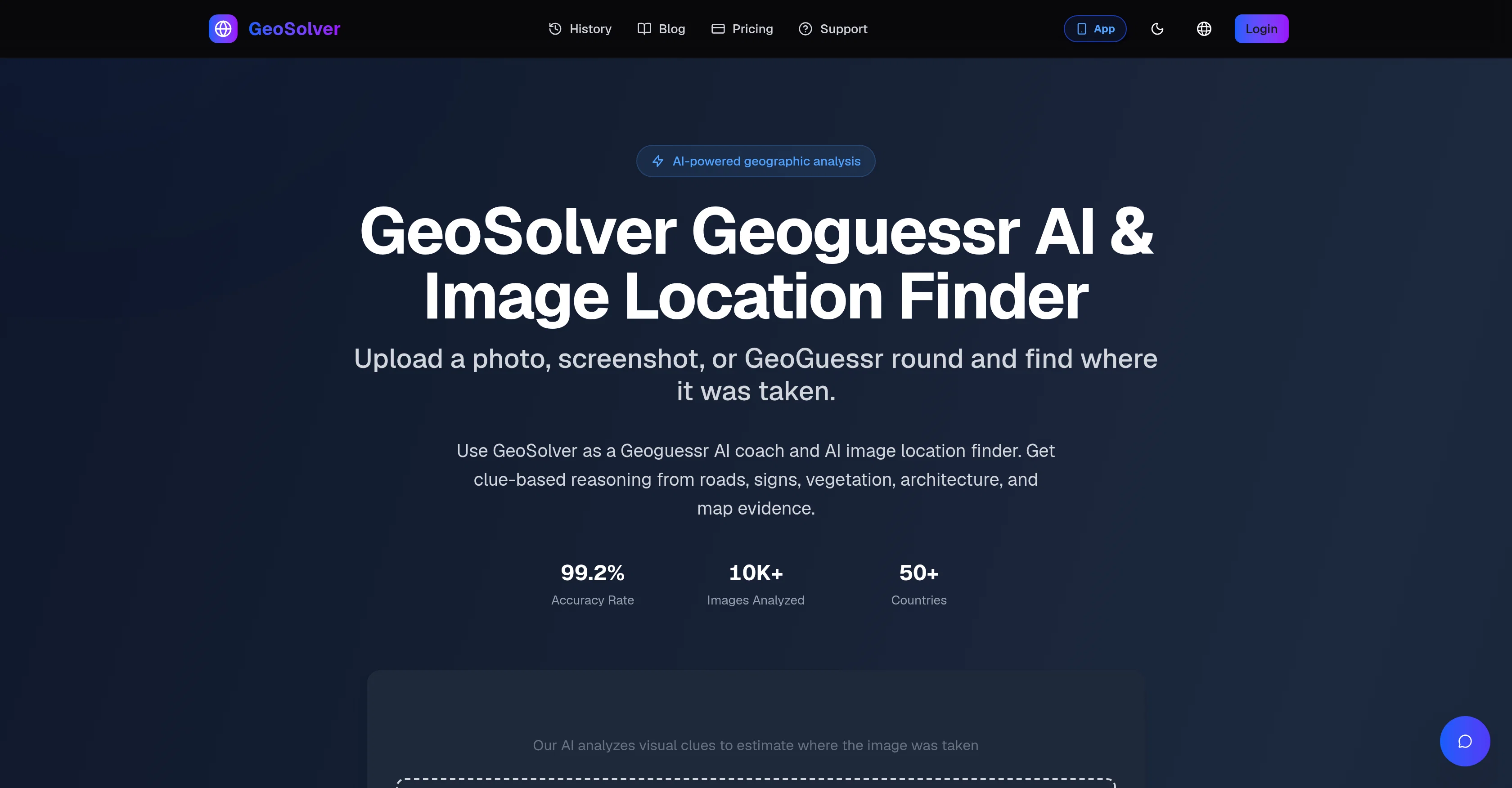 GeoSolver screenshot