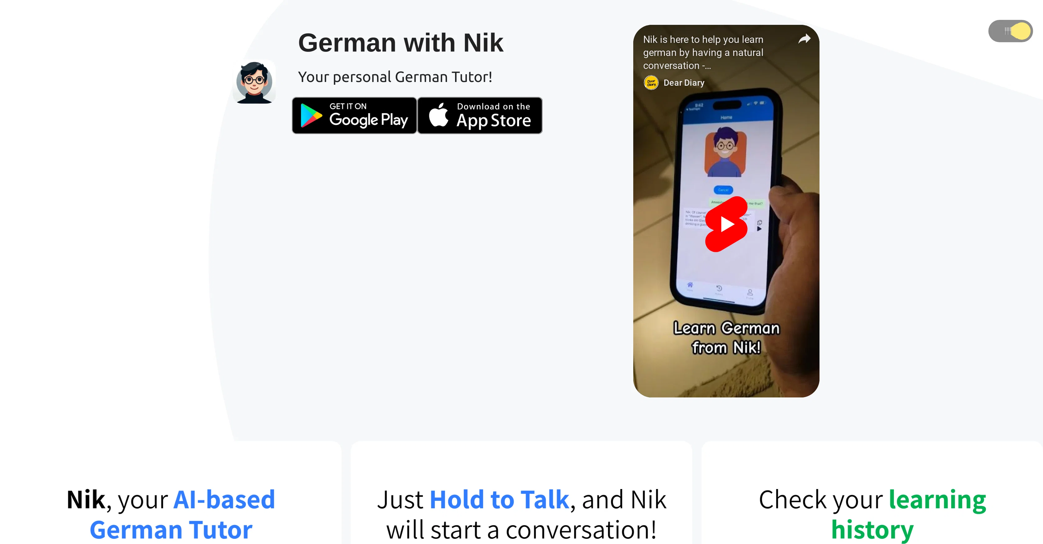 German with Nik screenshot
