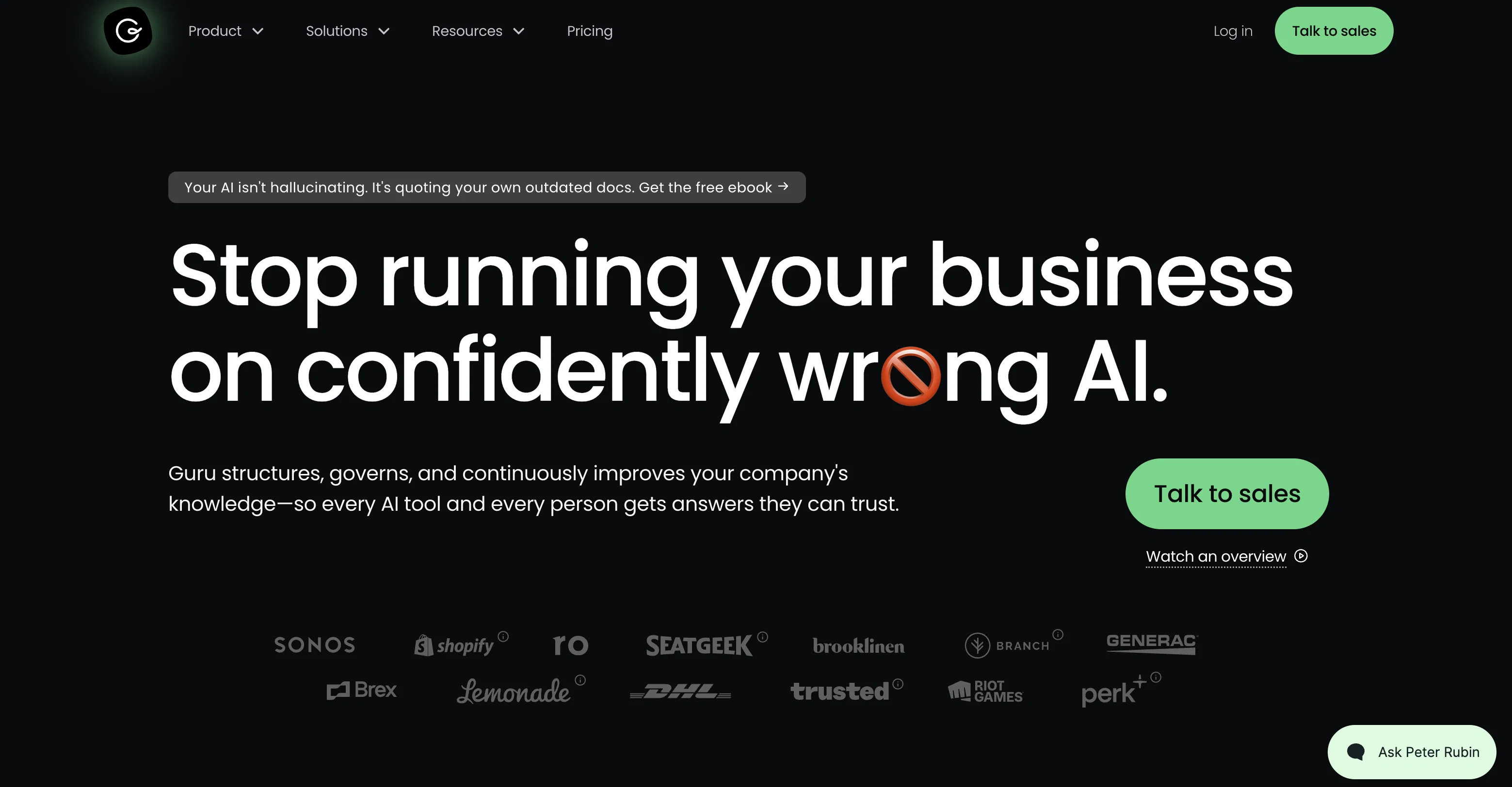Guru screenshot