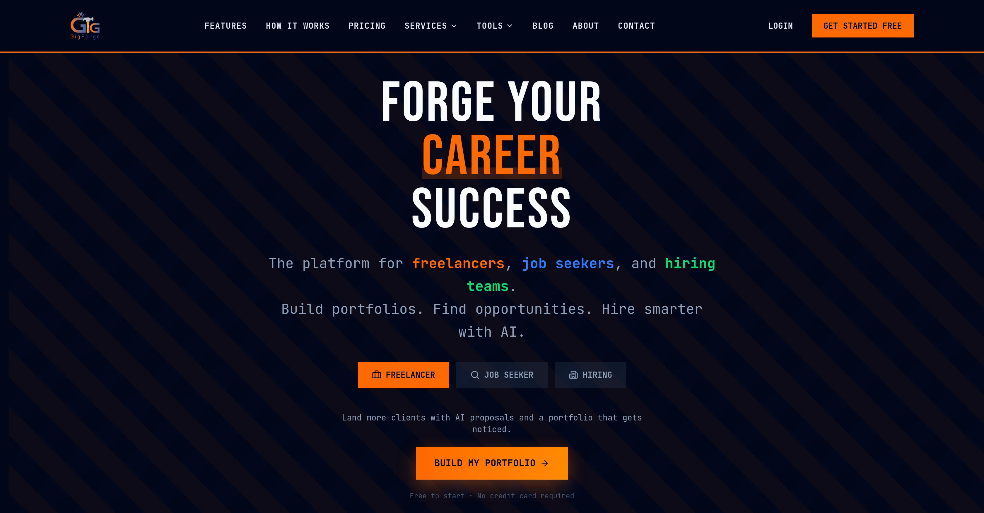 GigForge screenshot
