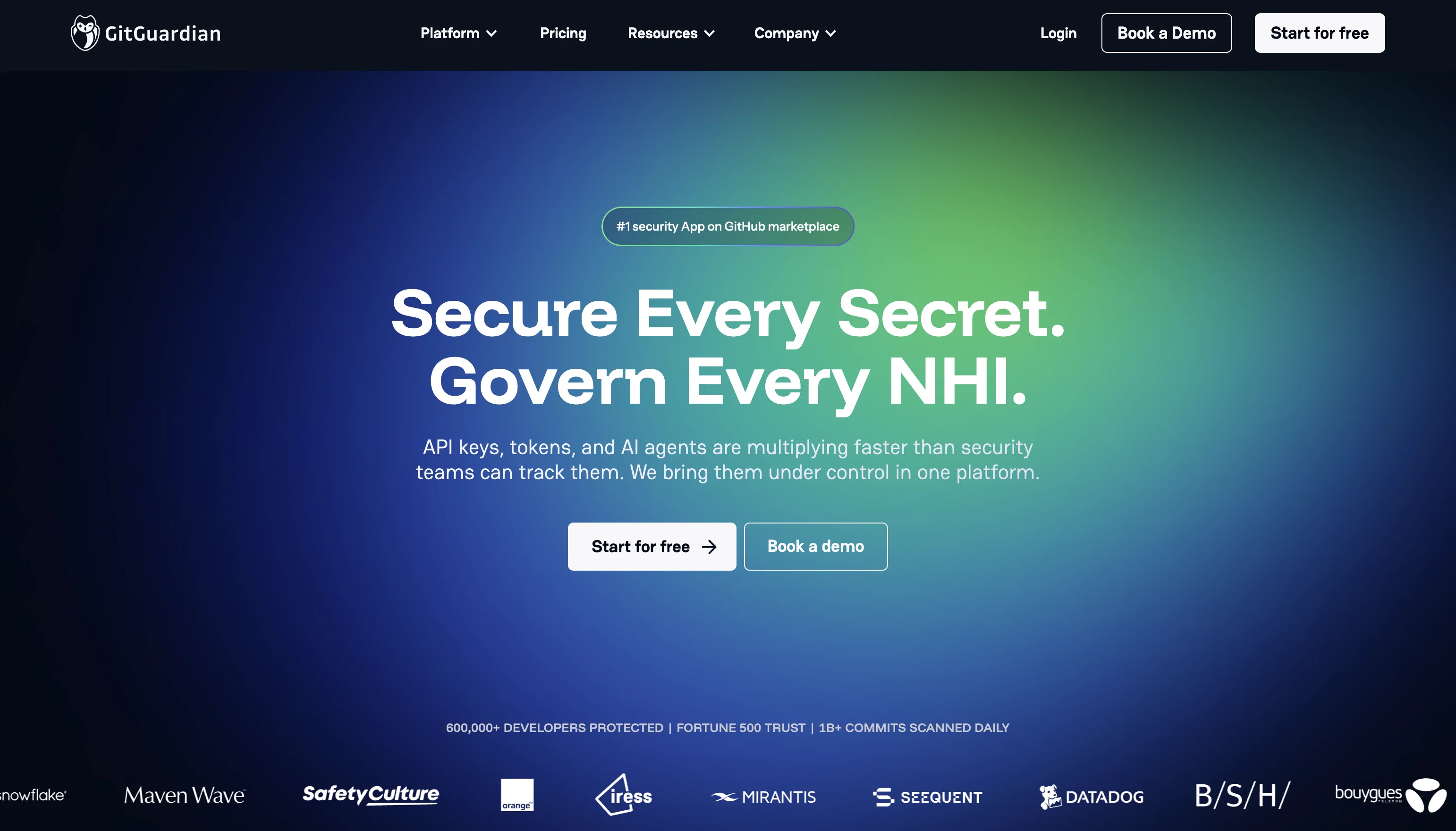 GitGuardian screenshot