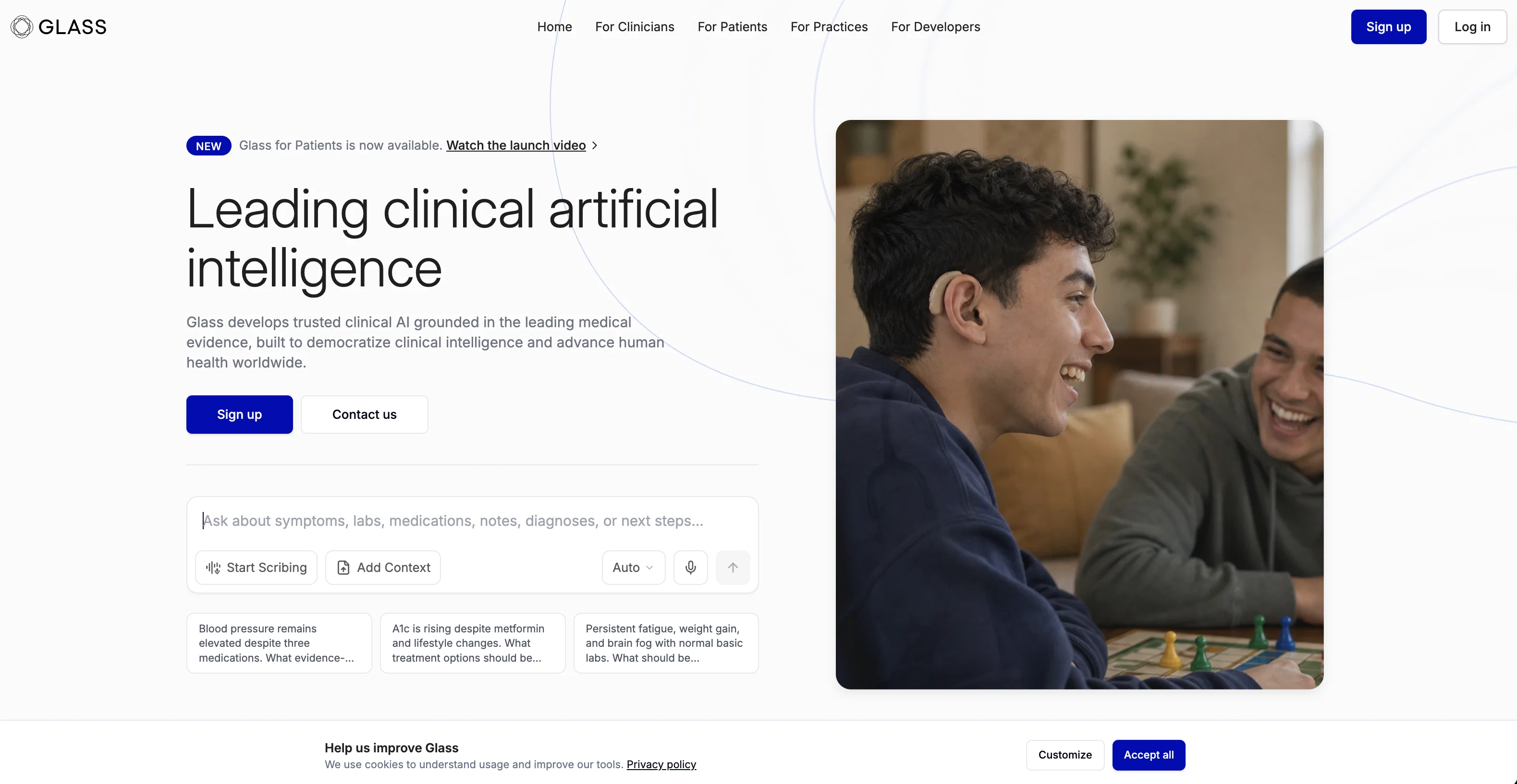 Glass.health screenshot