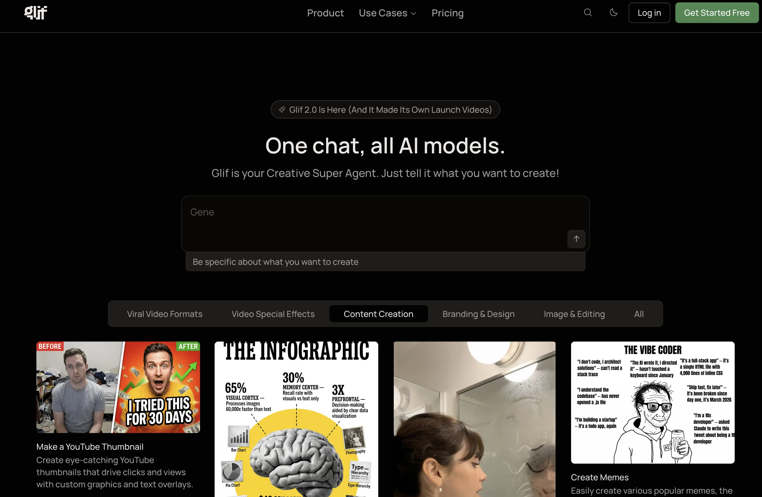 Glifv2.0 screenshot