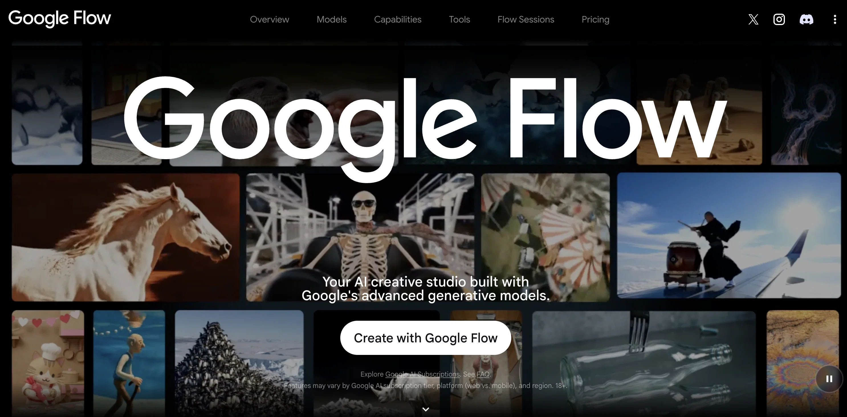 Google Flowv2.0 screenshot