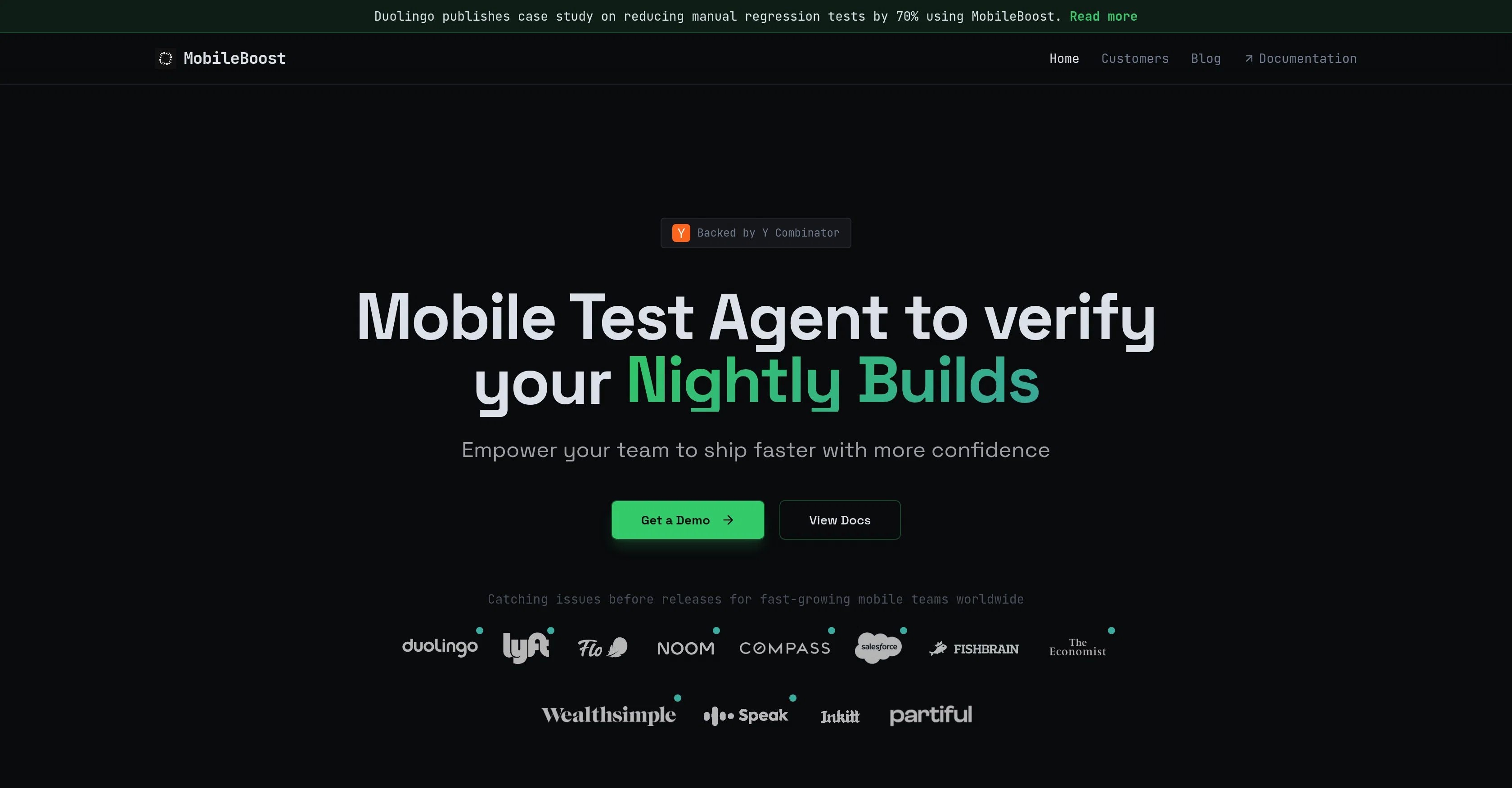 MobileBoost screenshot