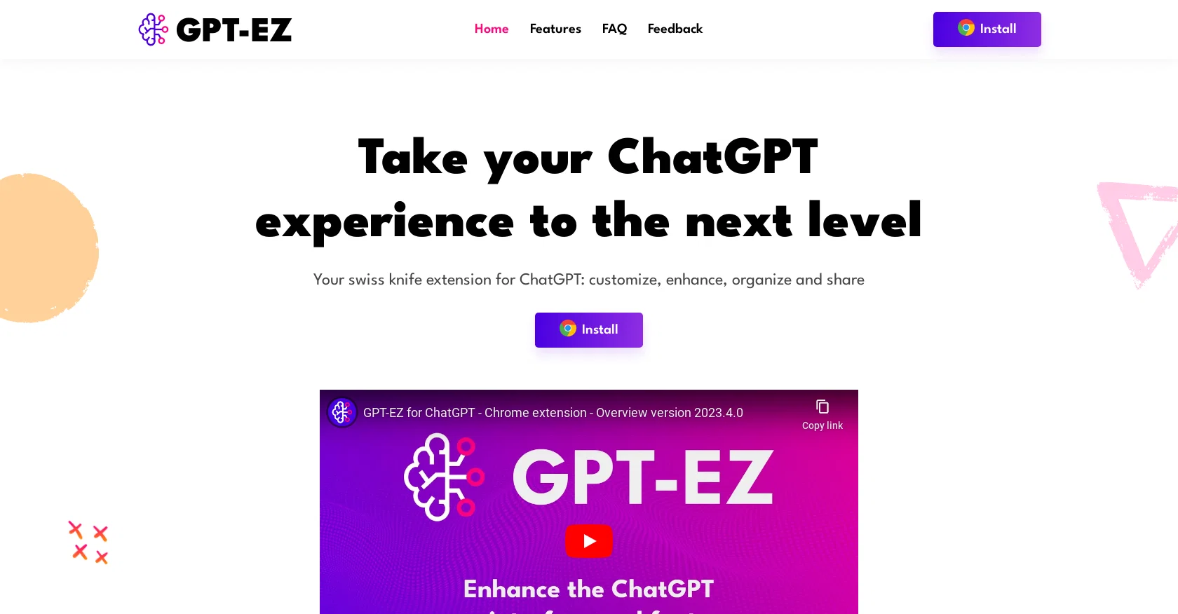 GPT-EZ screenshot