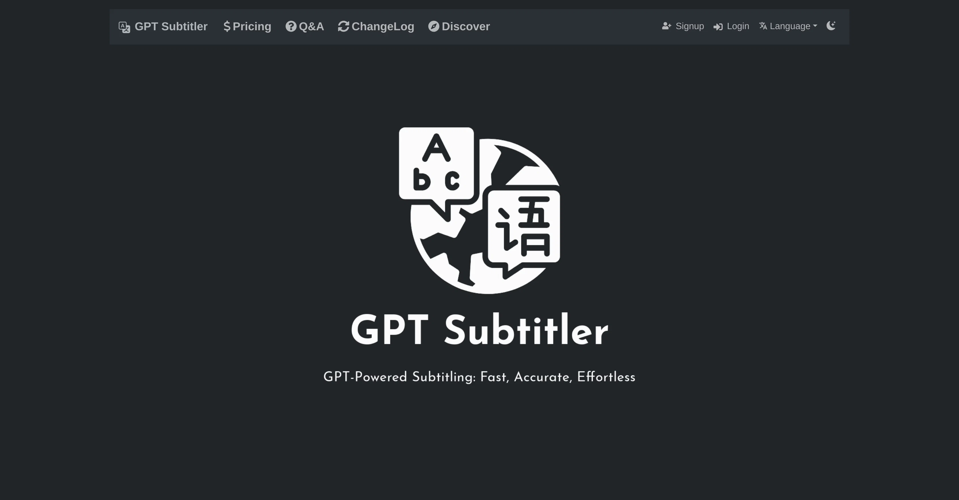 GPT Subtitler screenshot
