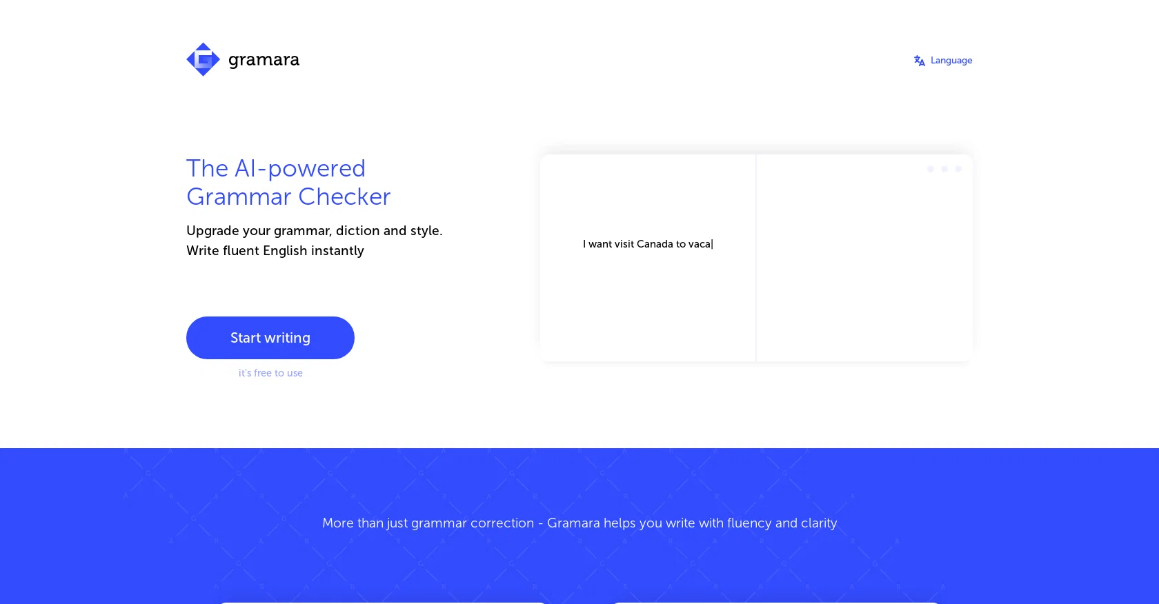 Gramara screenshot