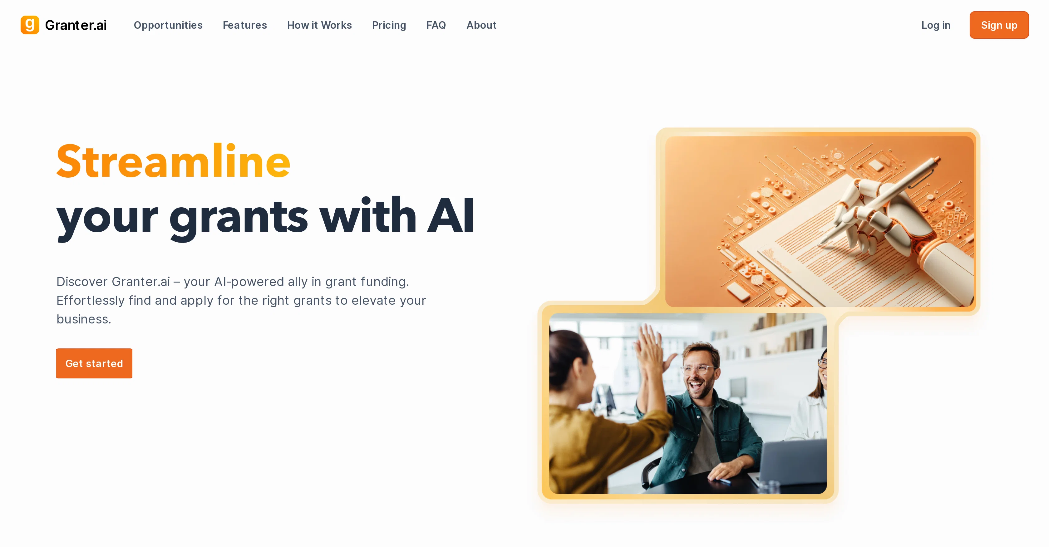 Granter.ai screenshot