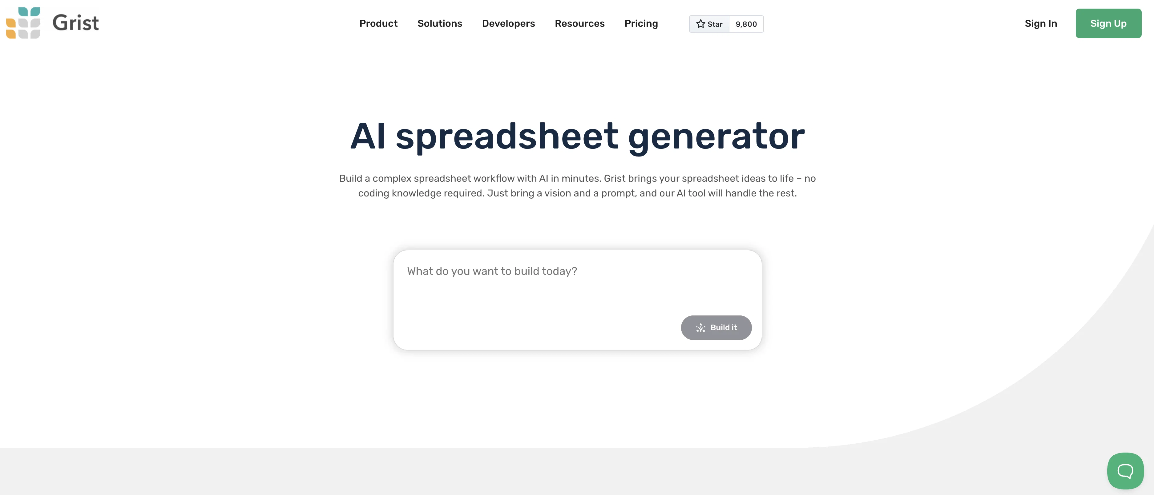 Grist screenshot