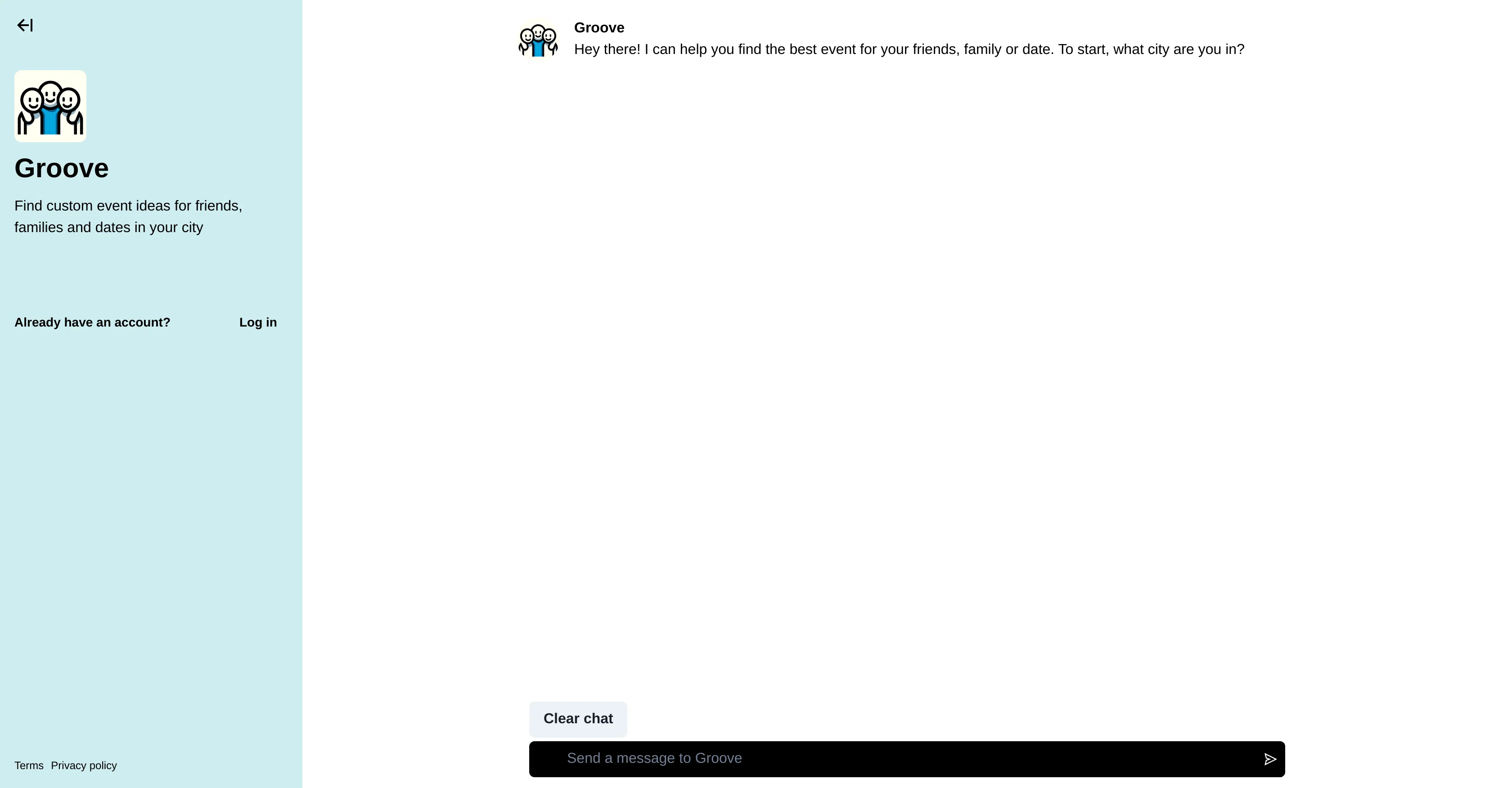 Groove screenshot