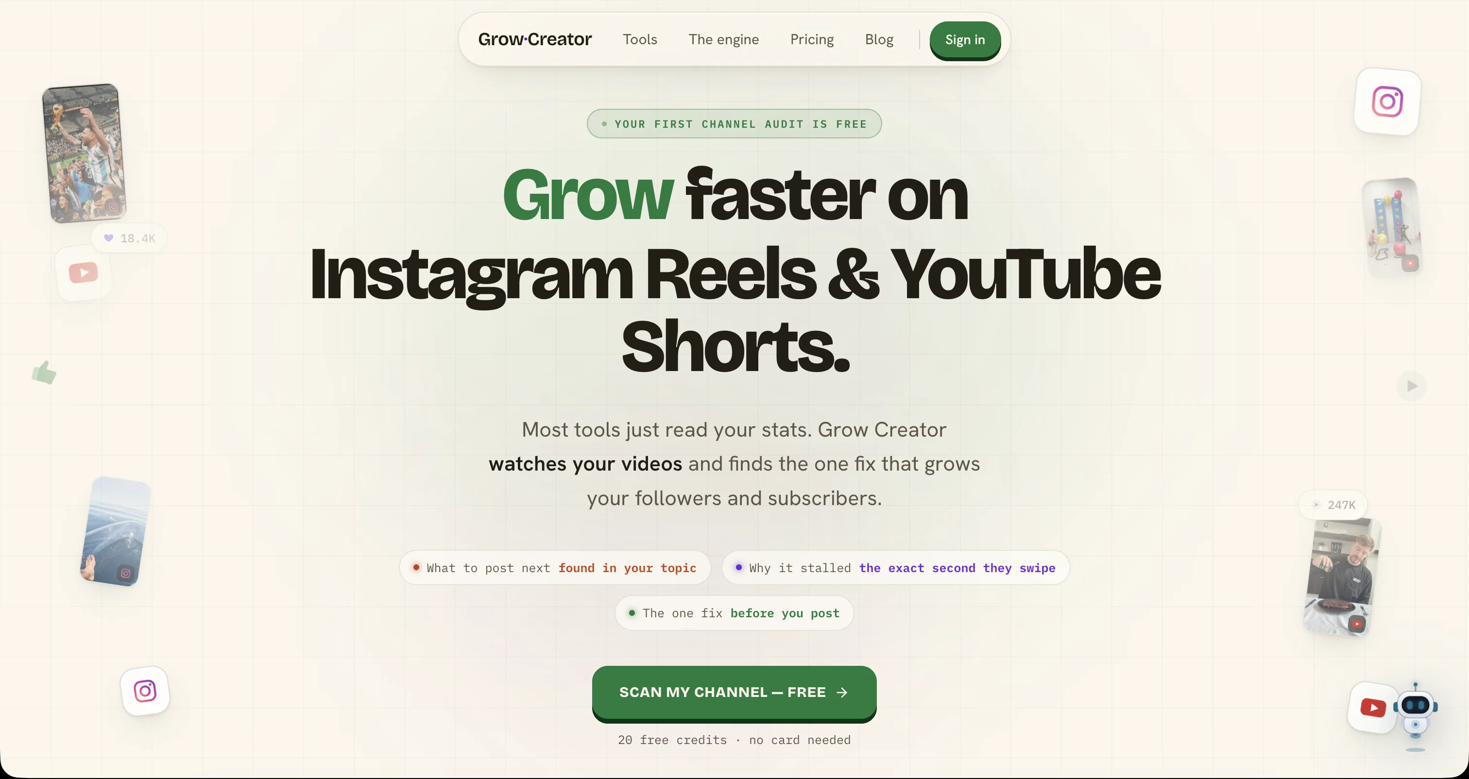 GrowCreator screenshot