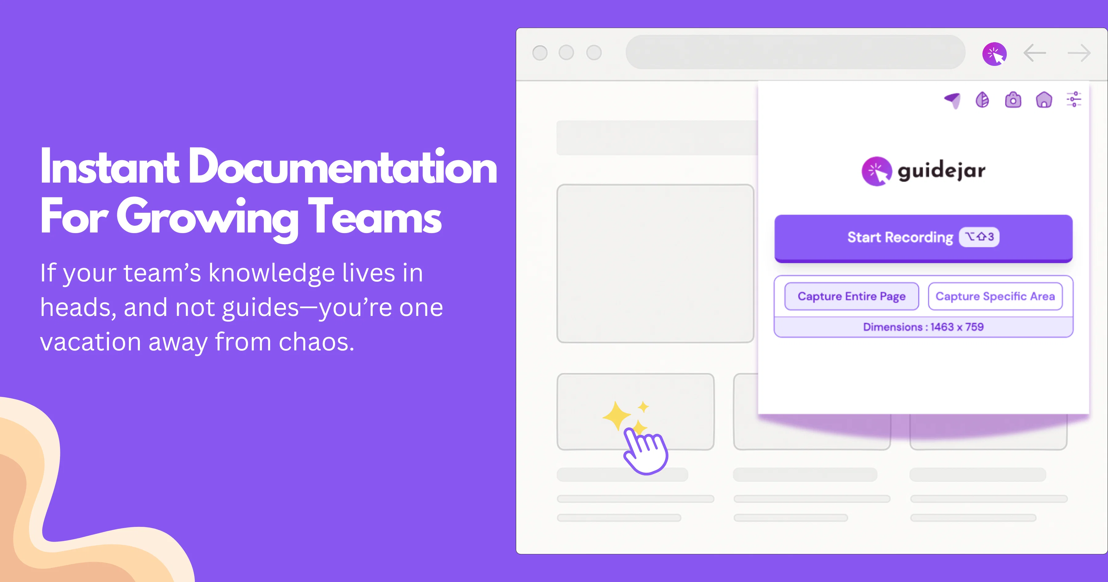 Guidejar screenshot
