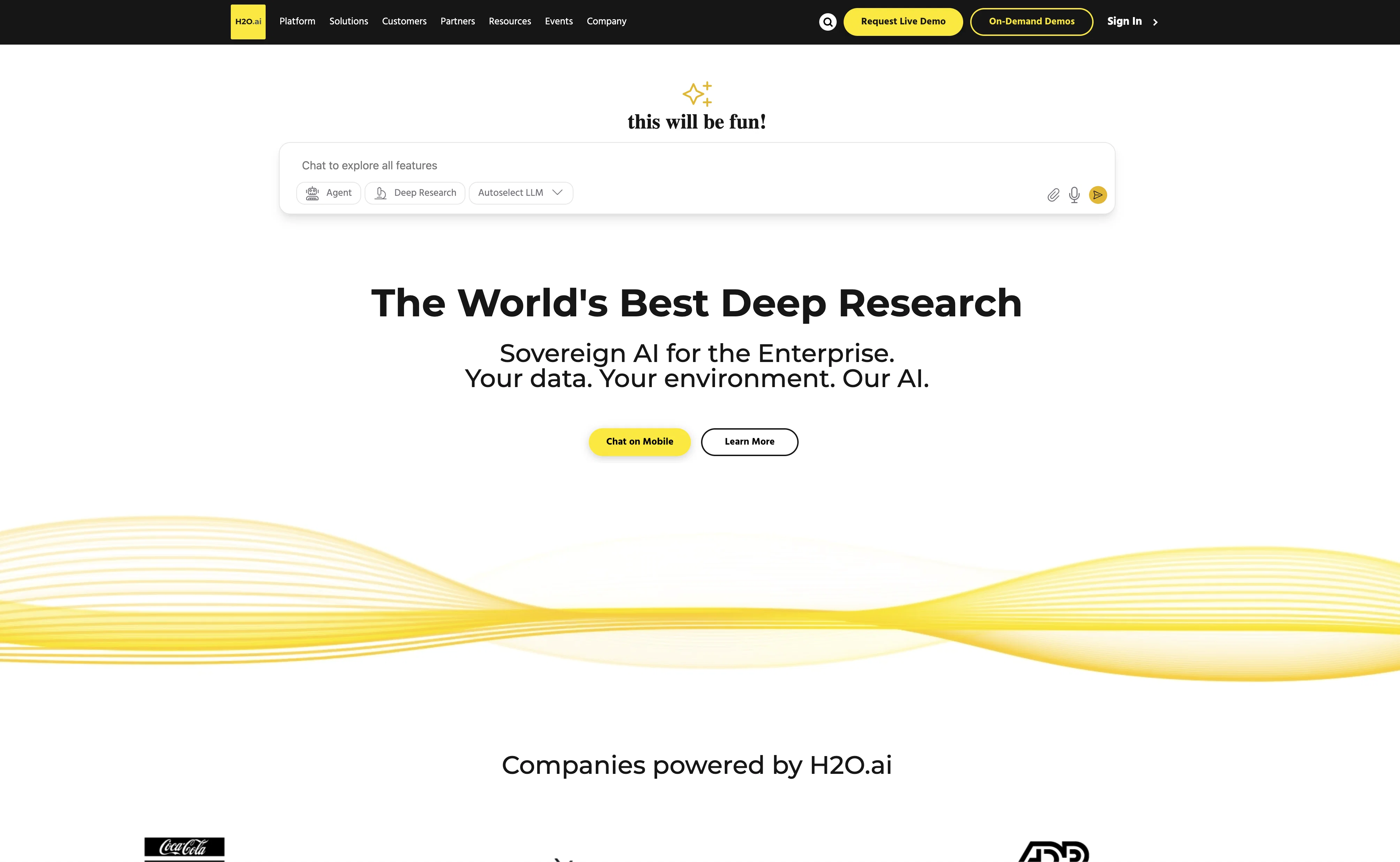 H2O.ai screenshot