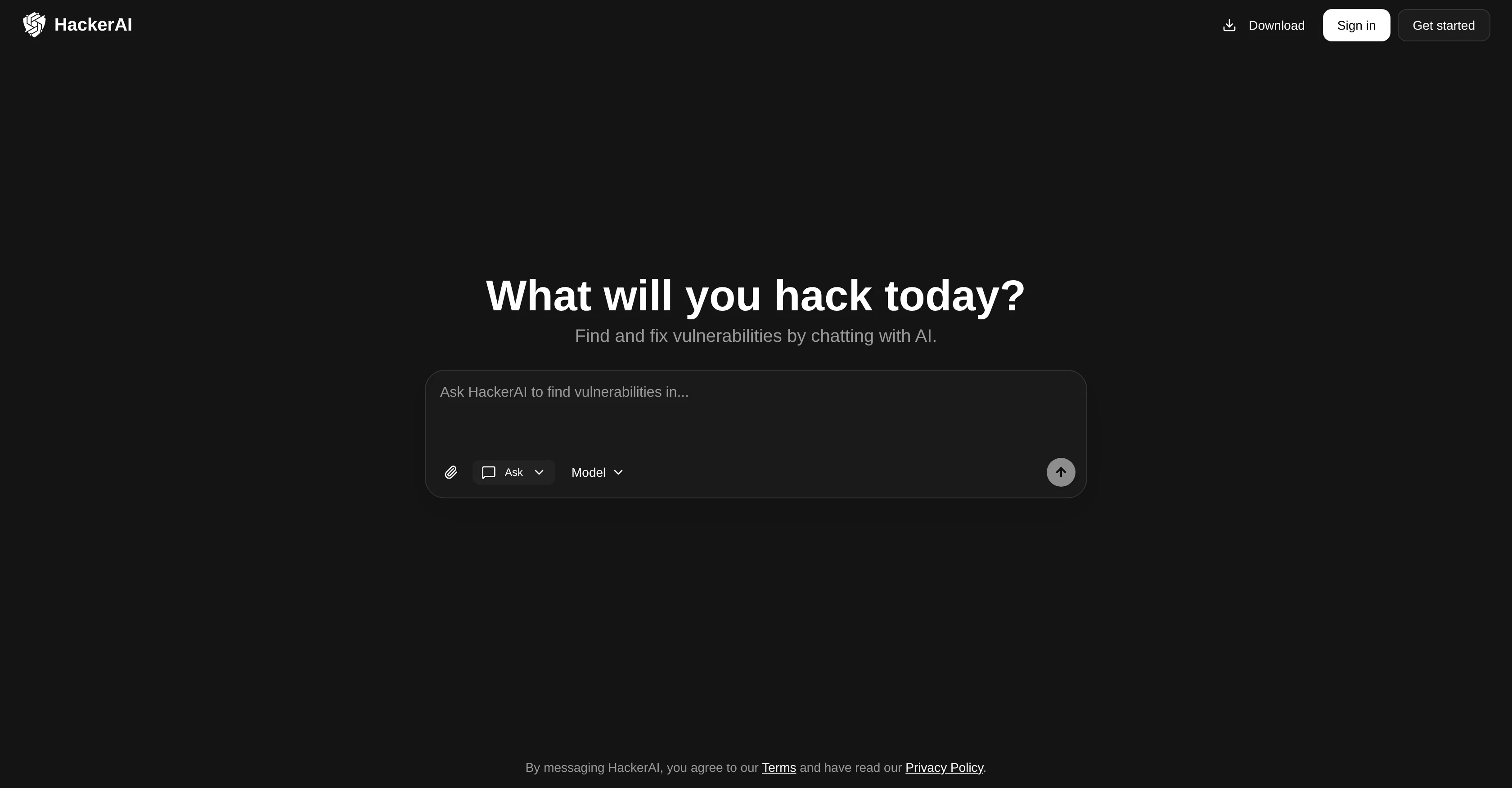 HackerAI screenshot