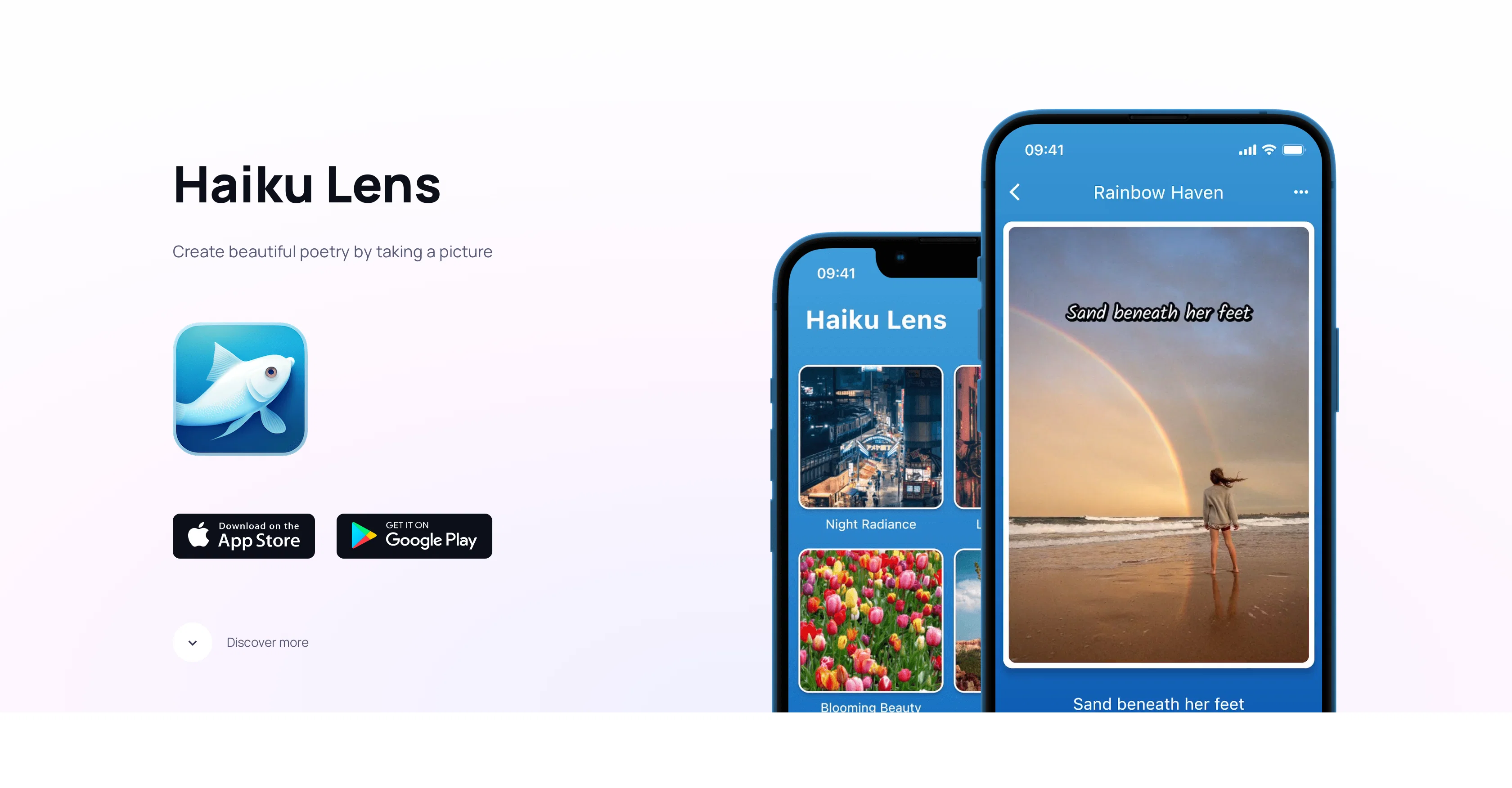 Haiku Lens screenshot