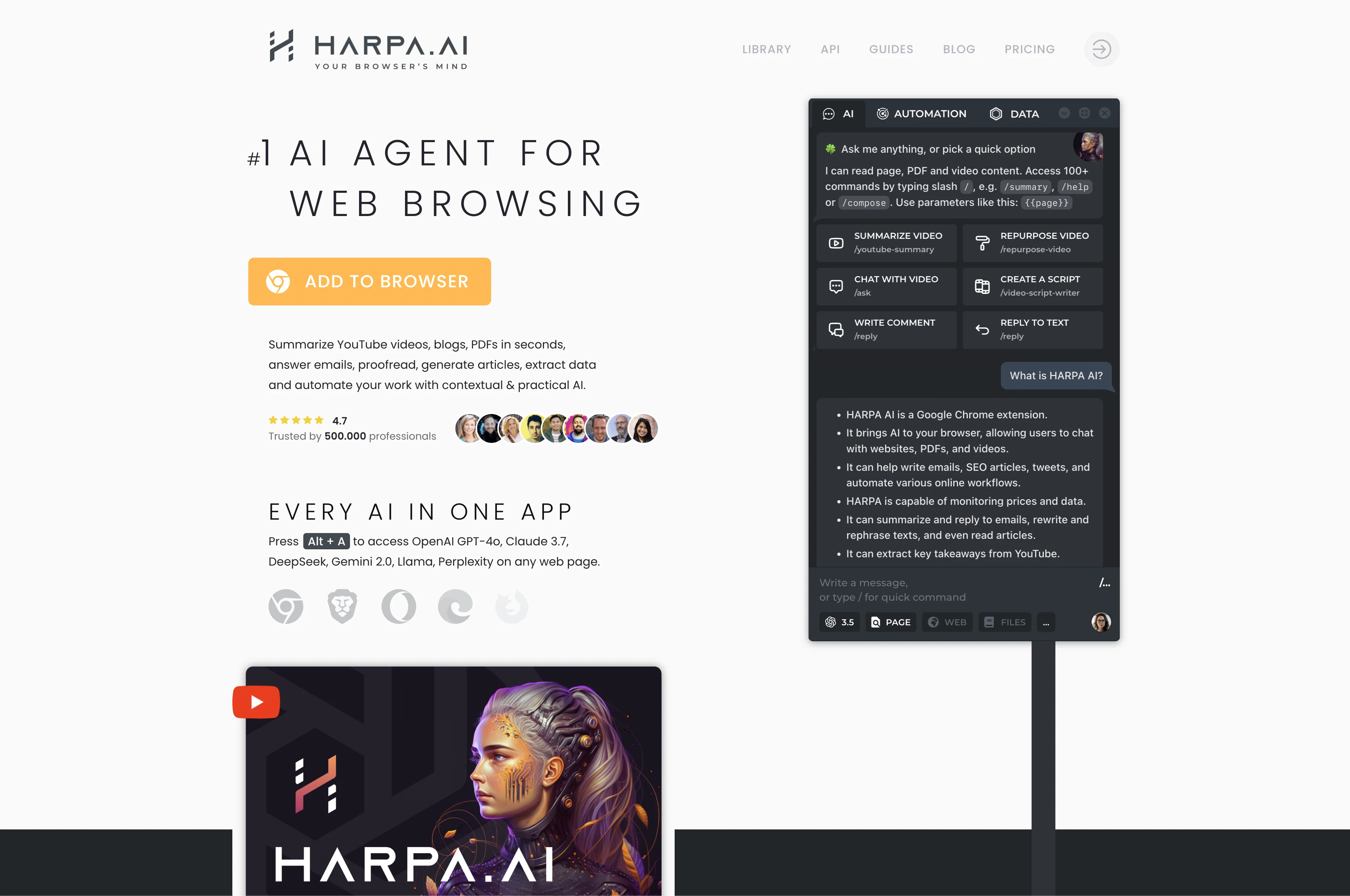 Harpa screenshot