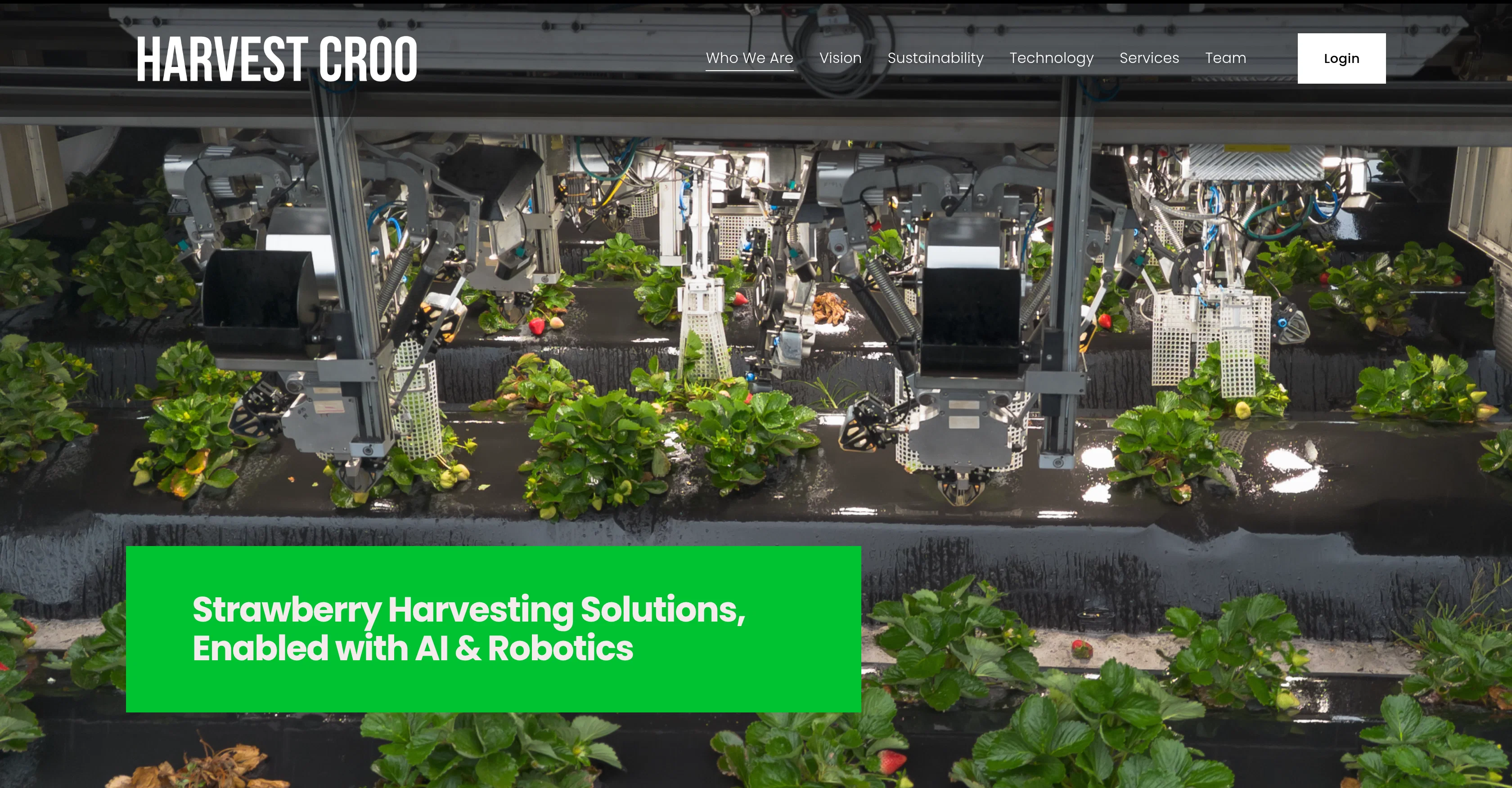 Harvest CROO Robotics screenshot