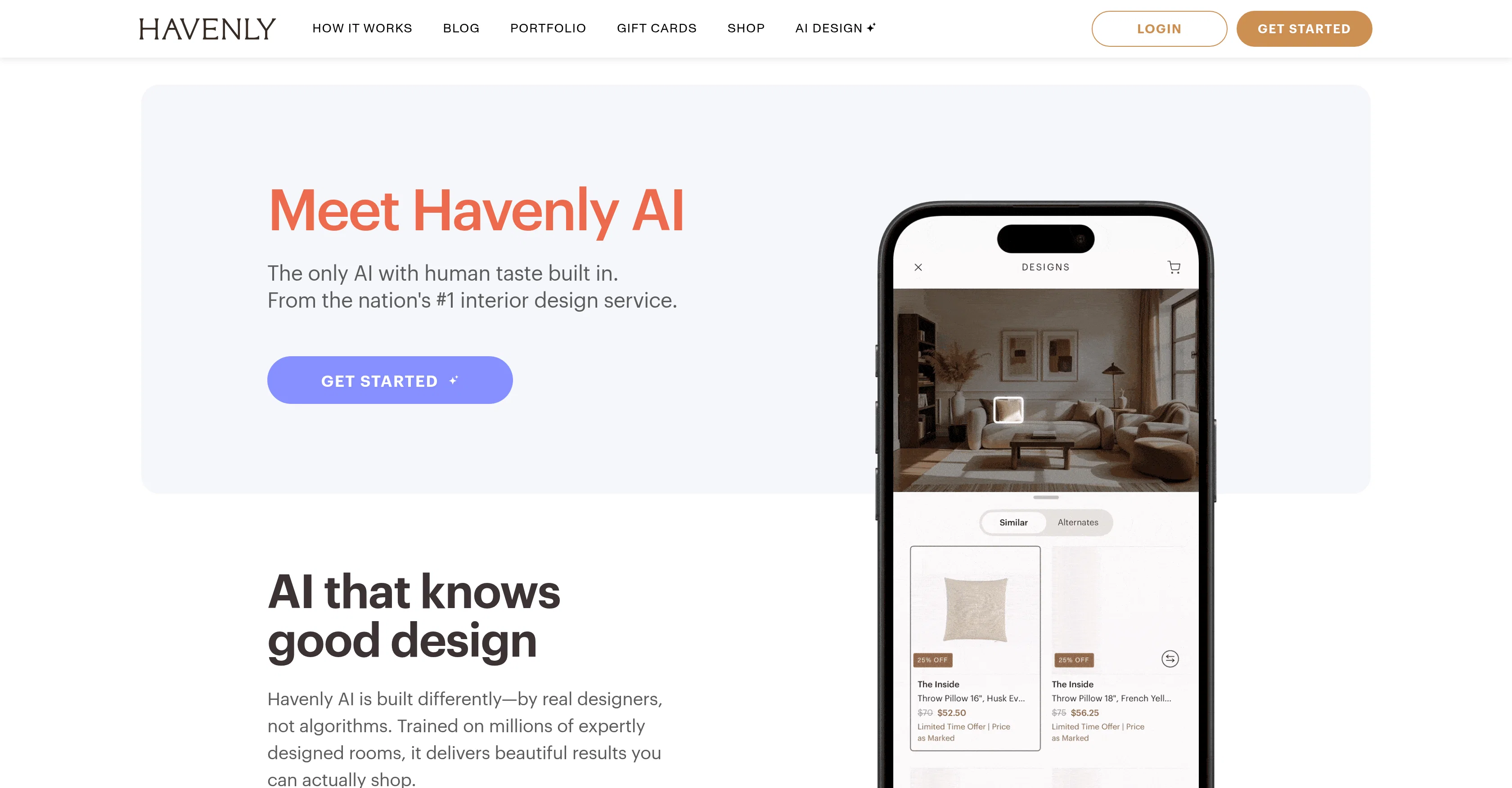 Havenly AI screenshot