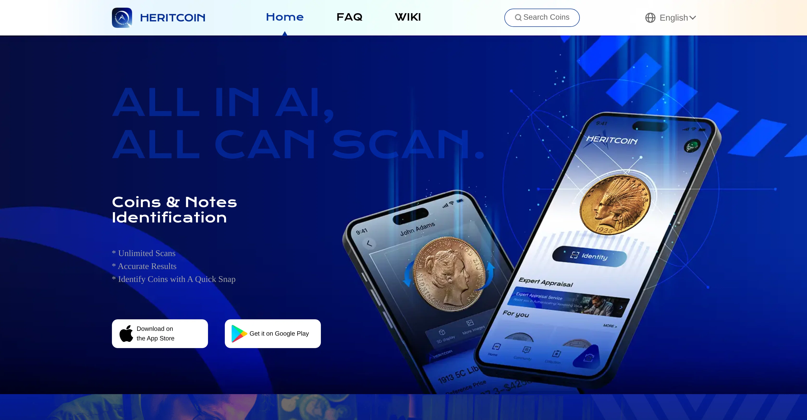 HeritCoin screenshot