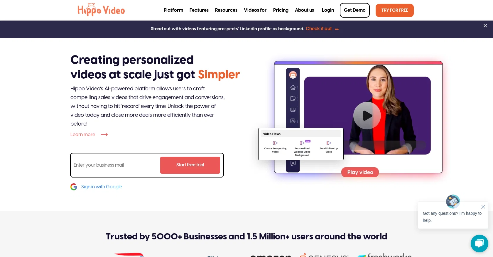 Hippo Video screenshot