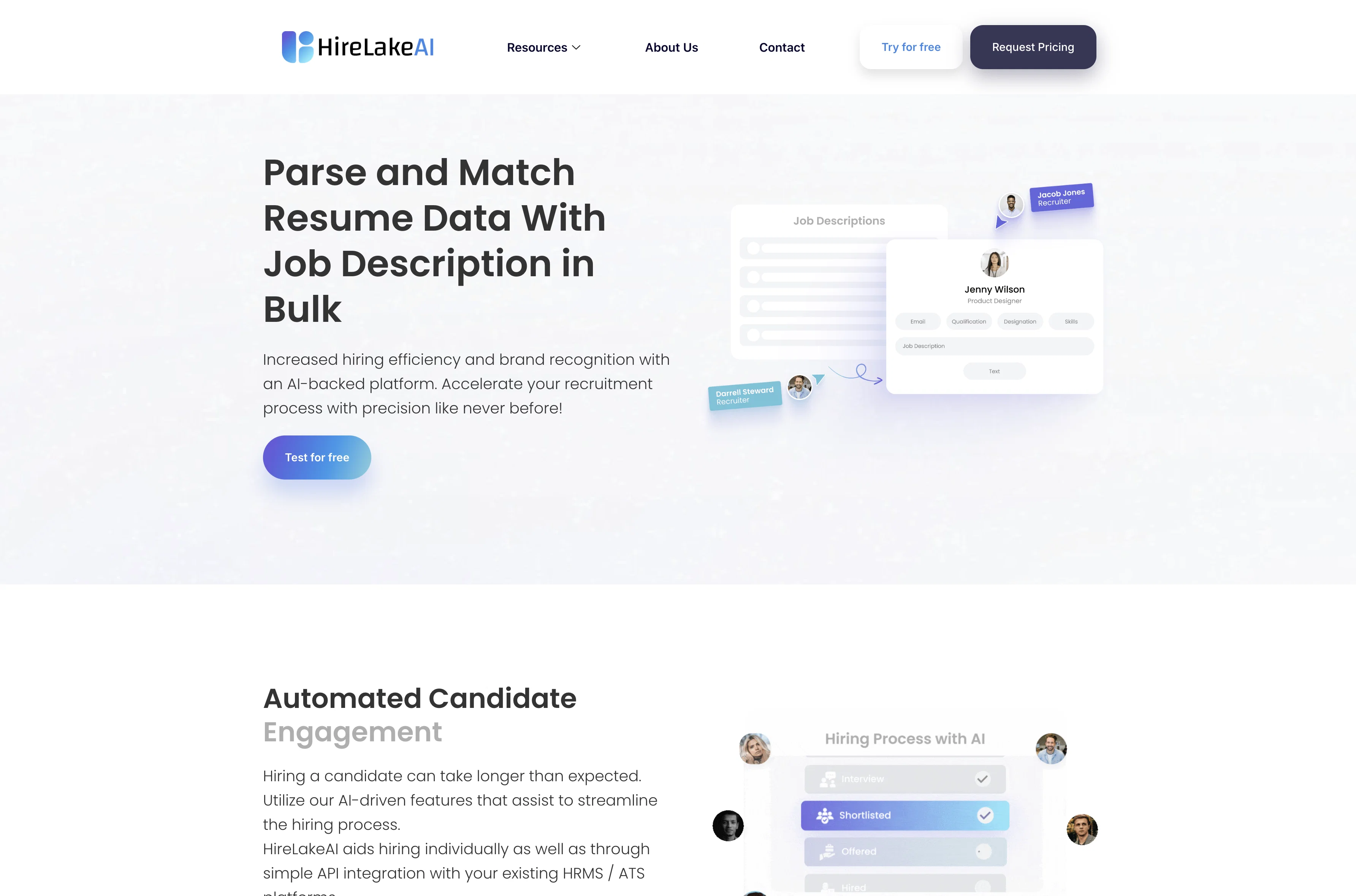 HireLakeAI screenshot