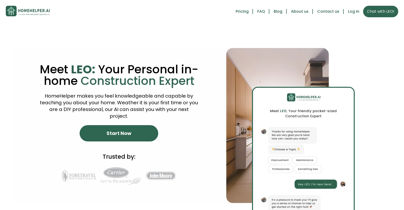 HomeHelper screenshot
