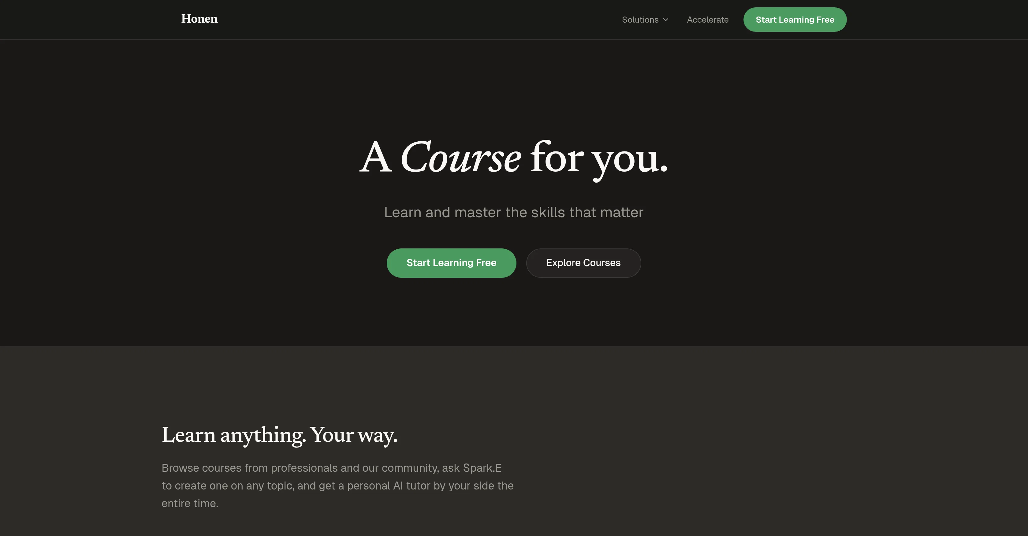 Honenv1.2 screenshot