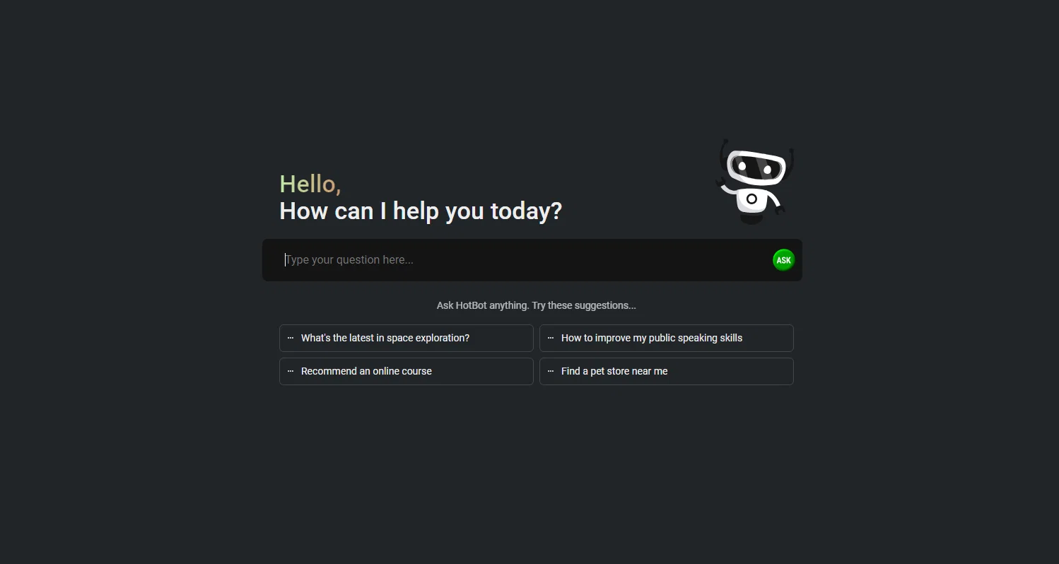 HotBot screenshot