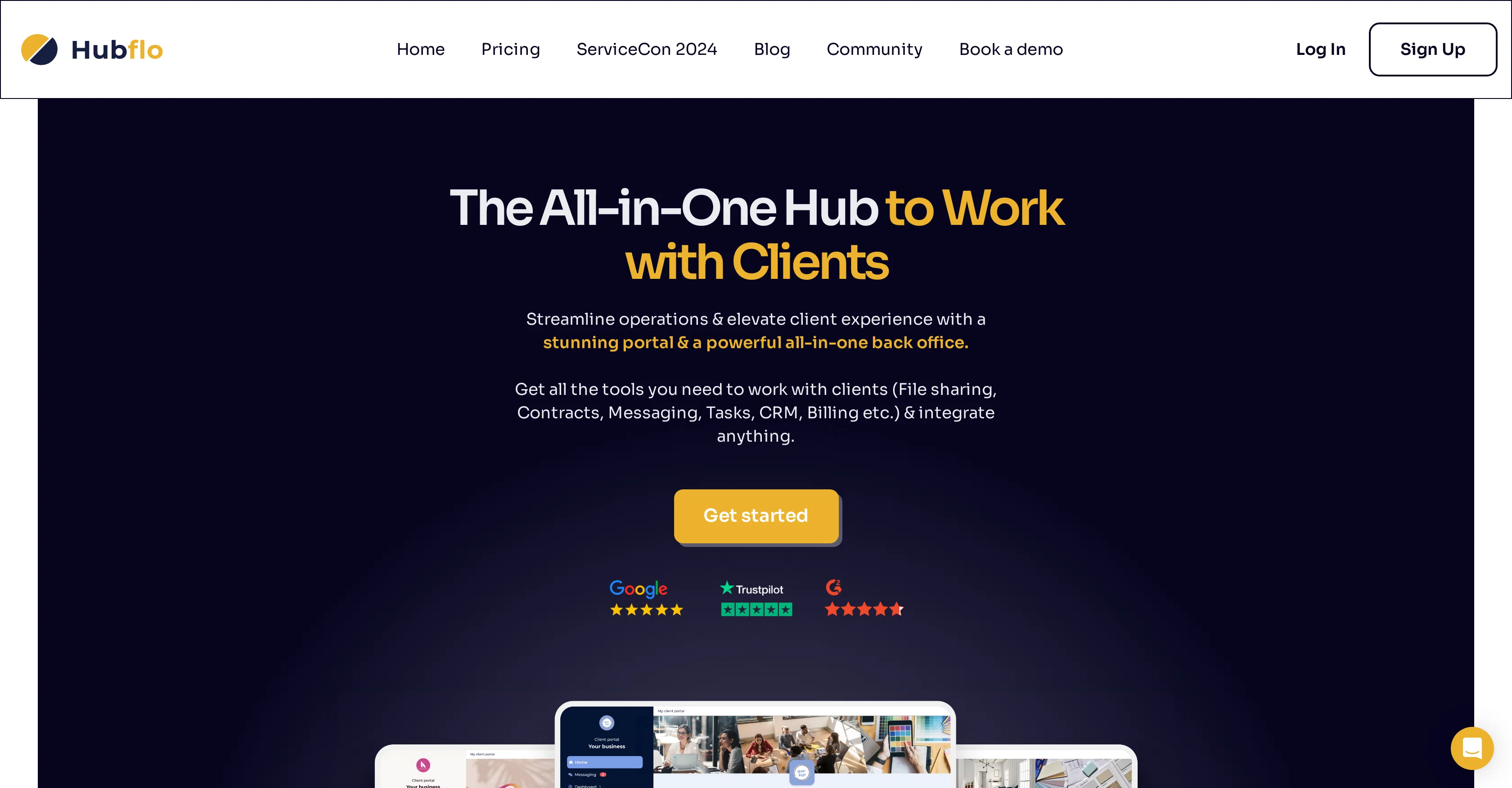 Hubflo screenshot