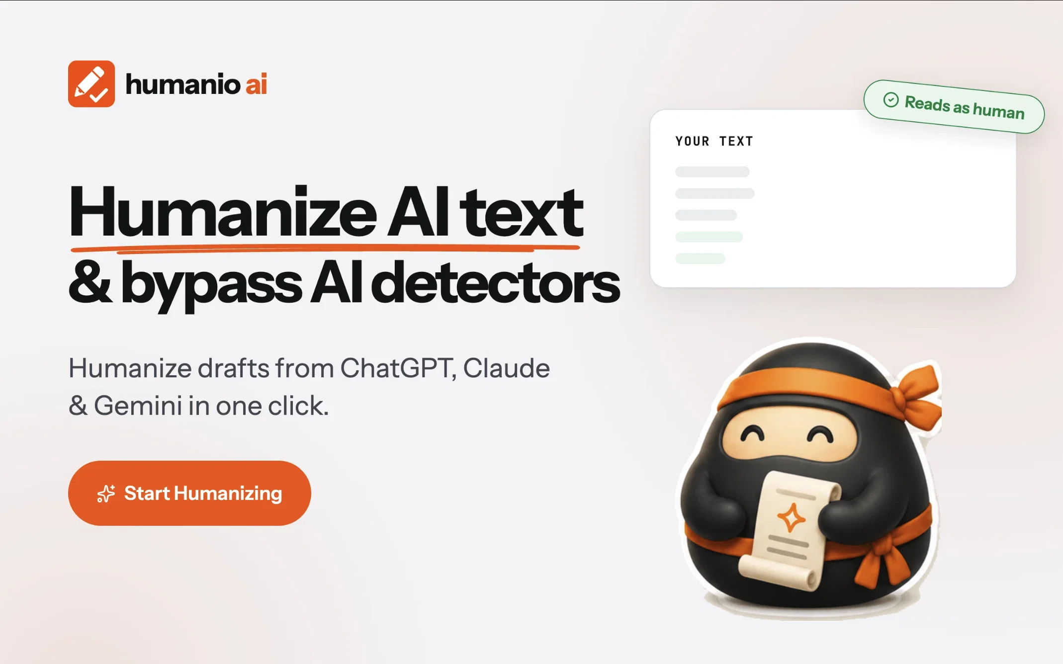 Humanio AI screenshot
