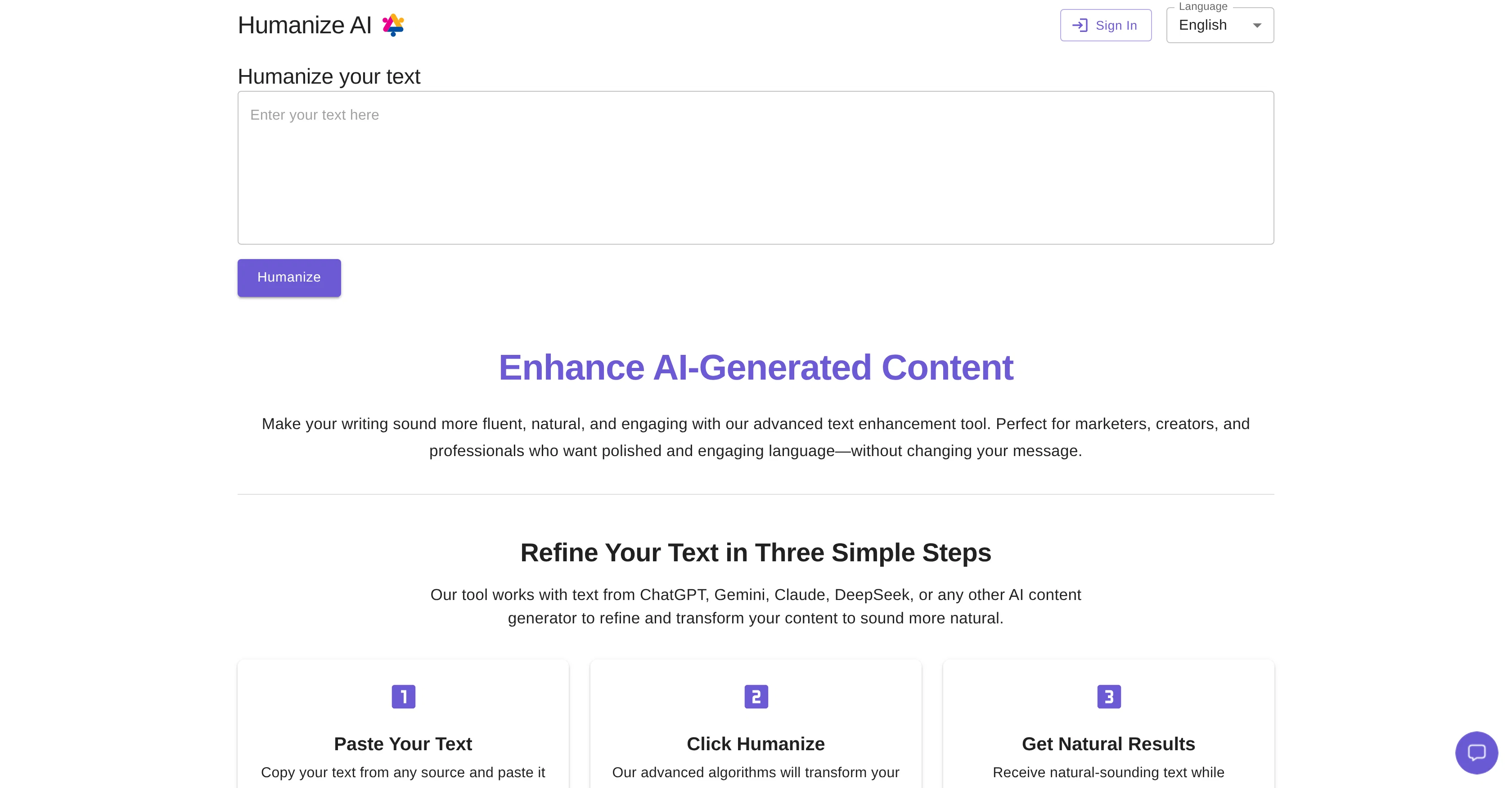 Humanize AI Text by Akazila screenshot