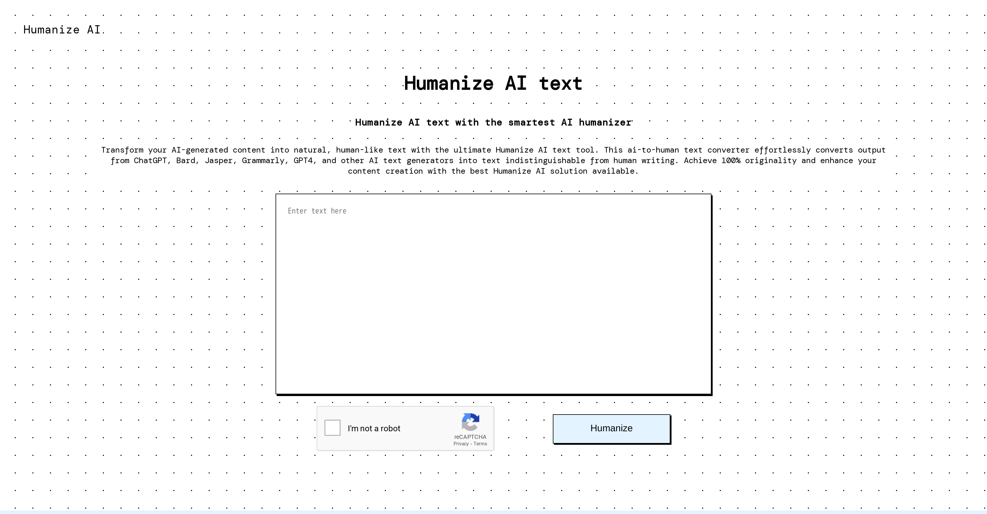 HumanizeAI screenshot