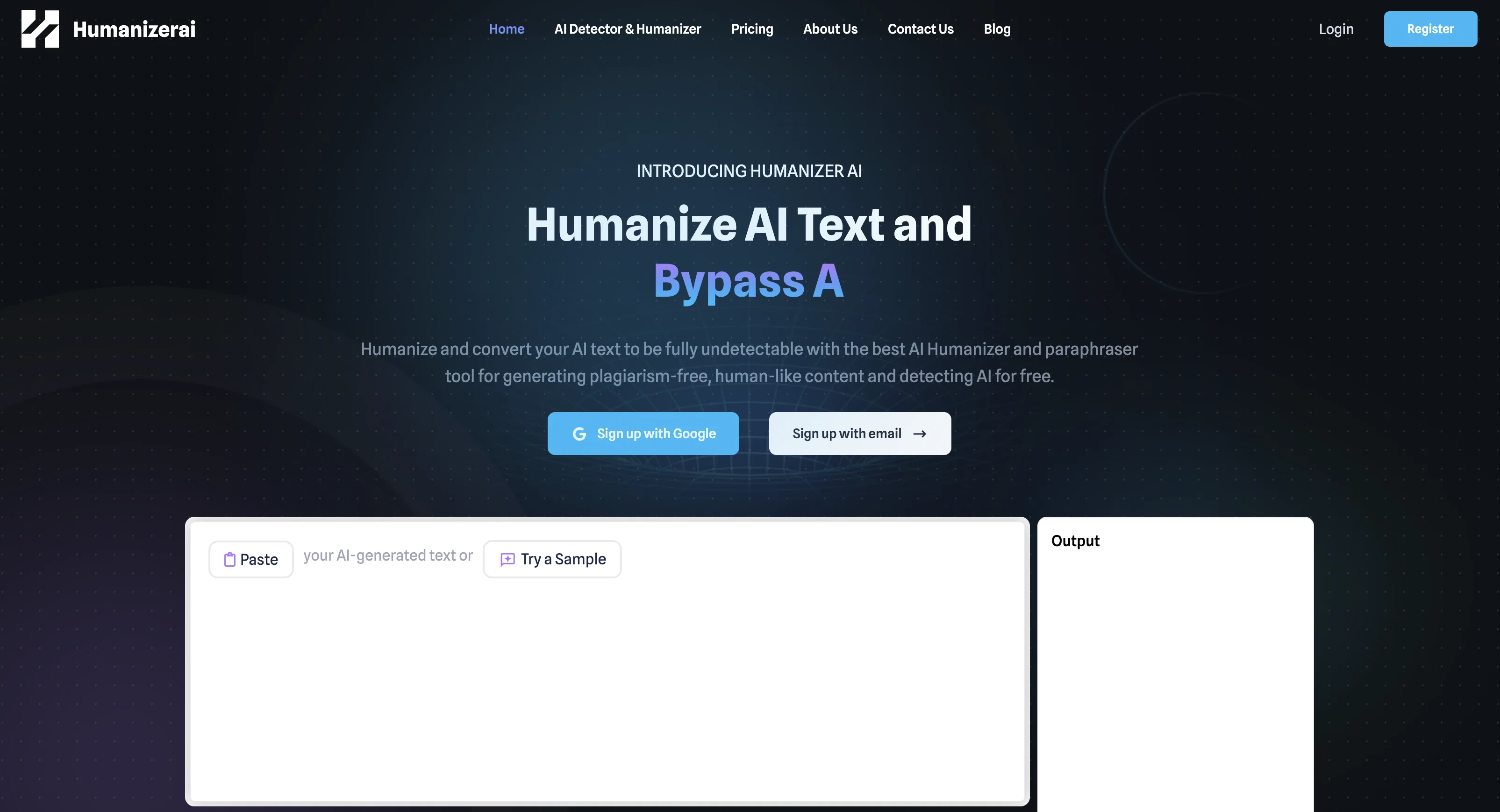 Humanizer AI screenshot