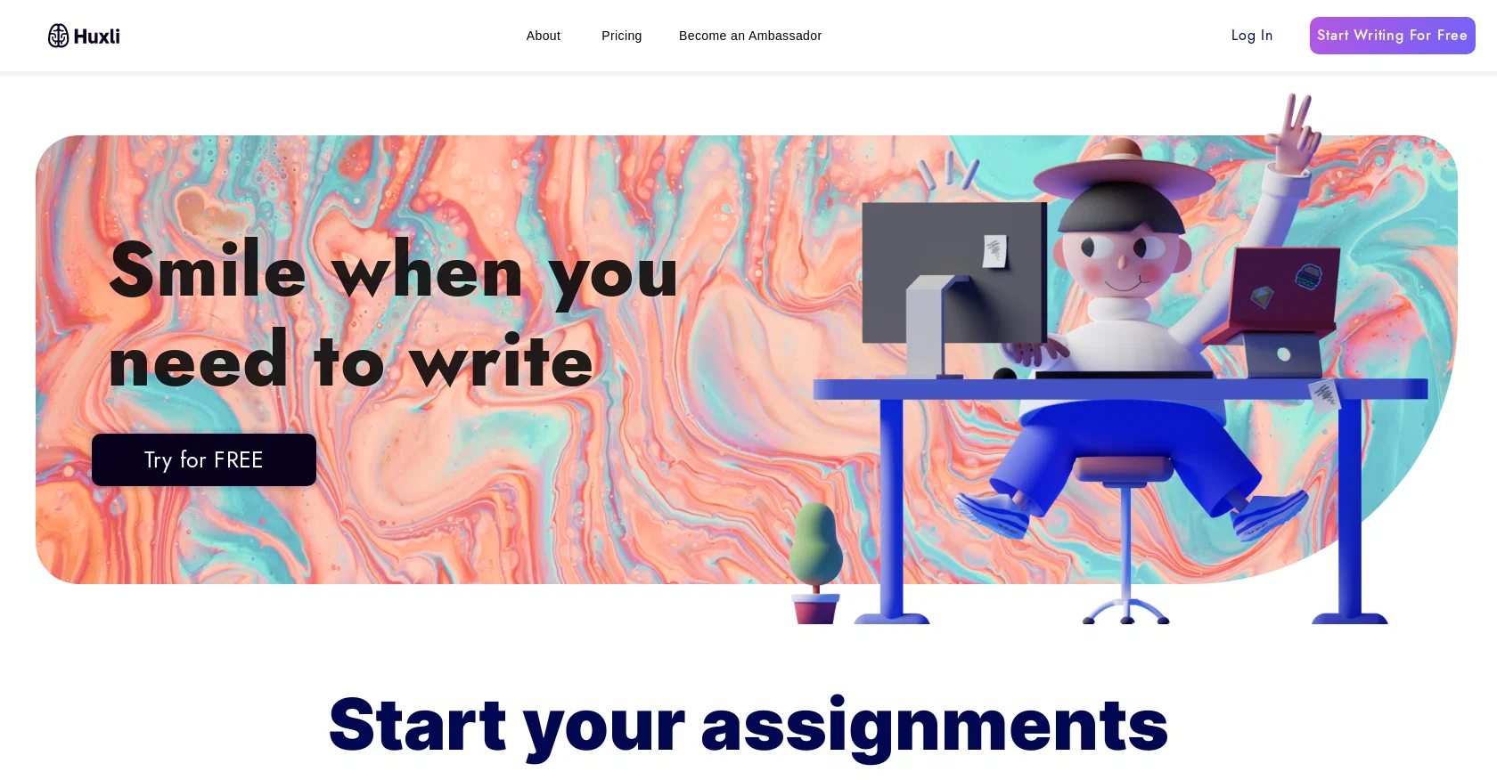 Huxli screenshot