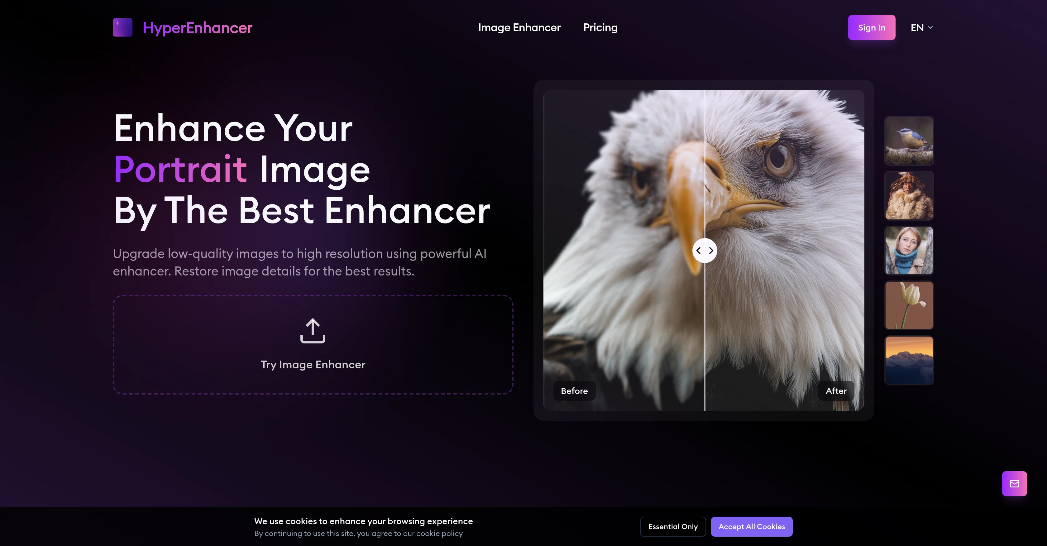 HyperEnhancer: AI Image Enhancer screenshot