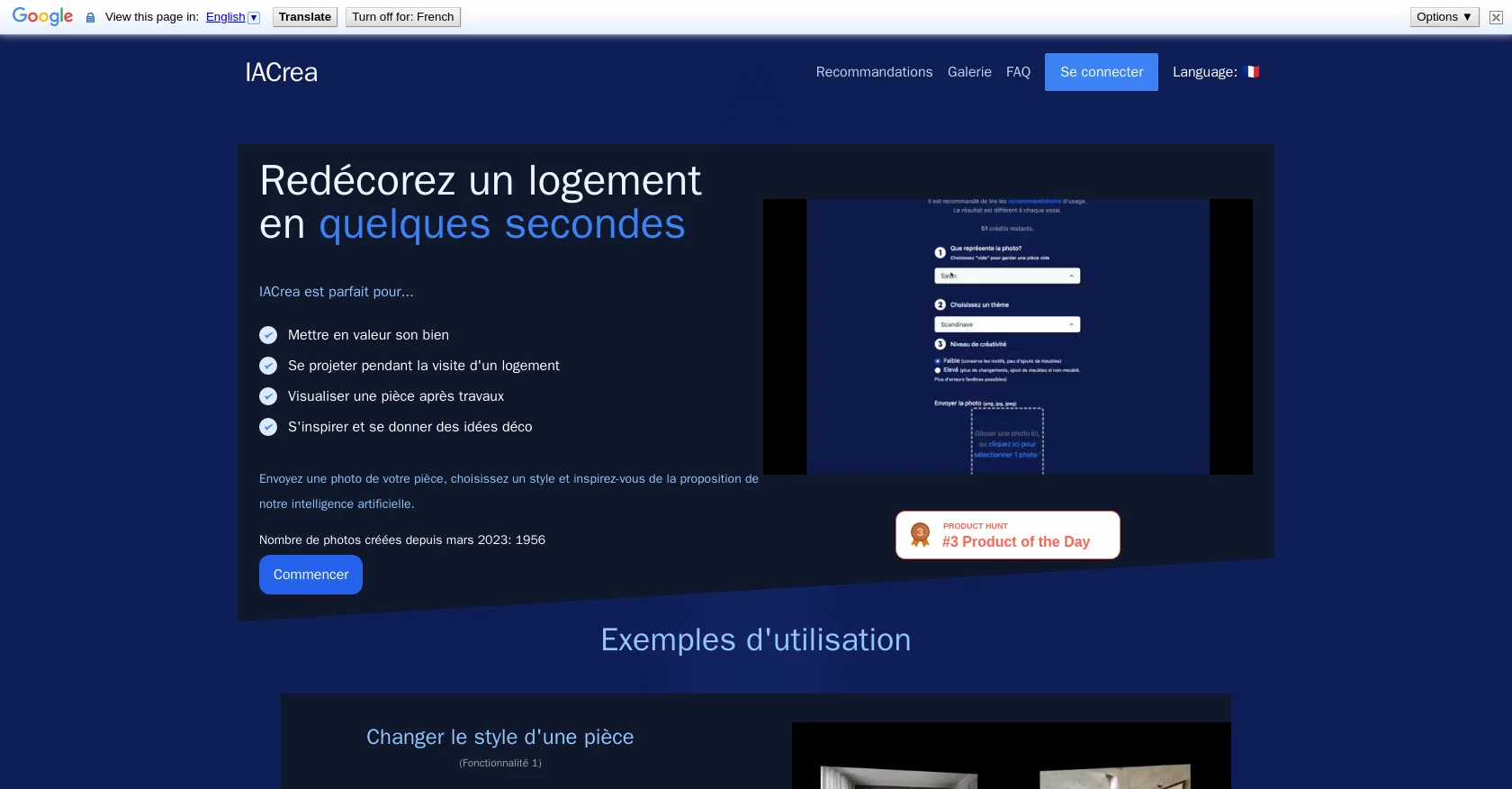 IACrea screenshot