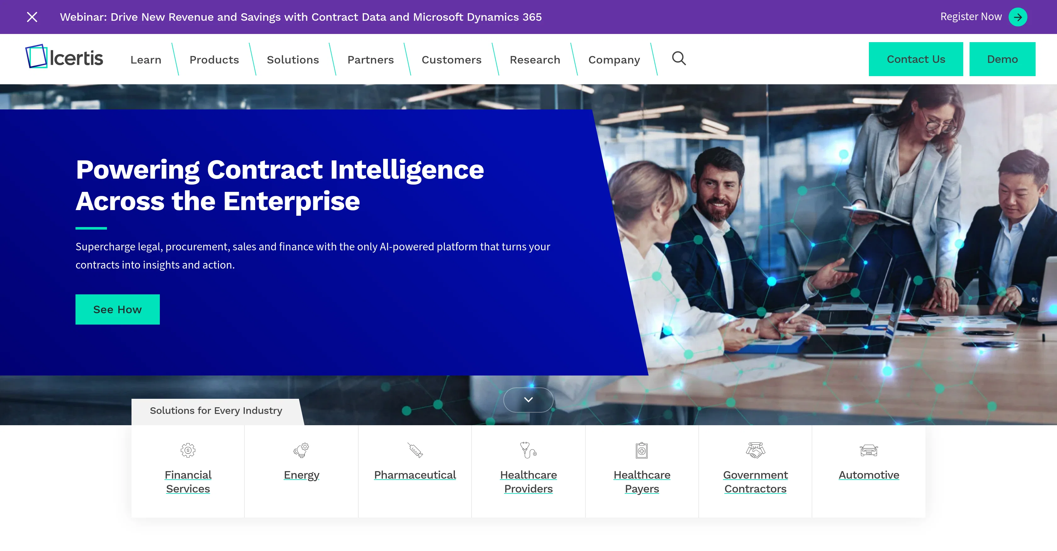 Icertis screenshot