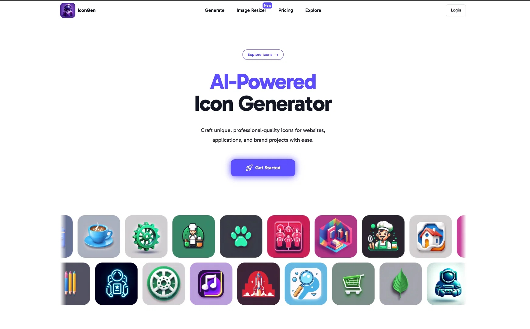 Icon Generate screenshot