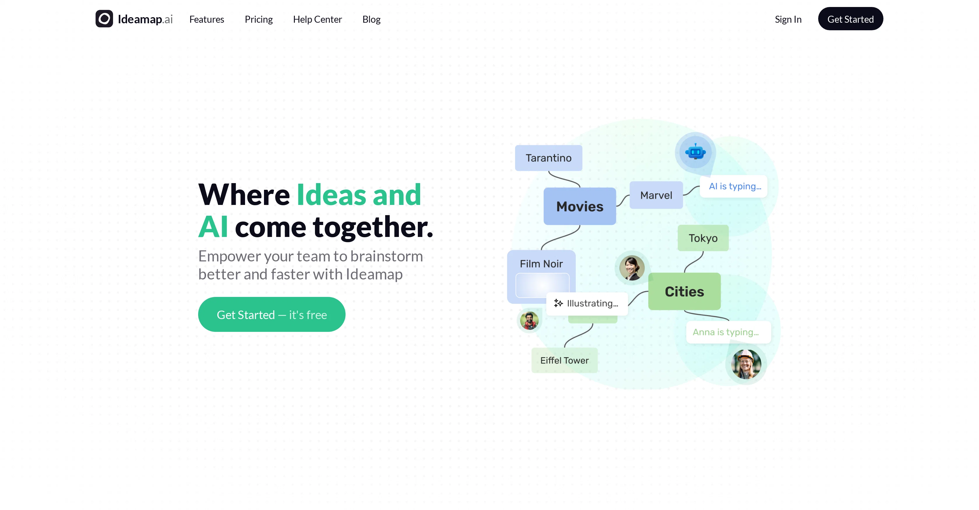 Ideamap - Brainstorm and Mindmap AI2026.05 screenshot