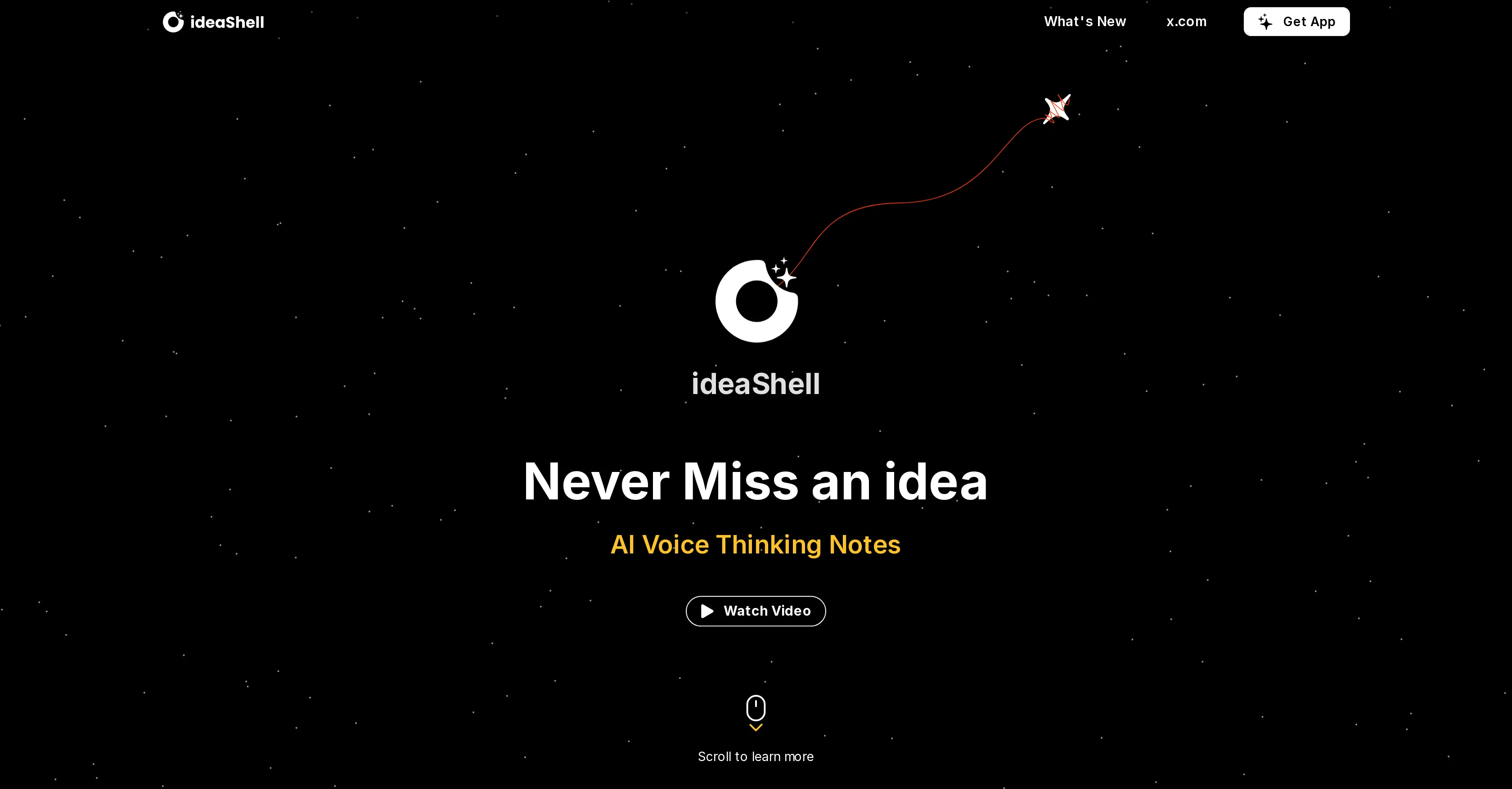 ideaShell screenshot