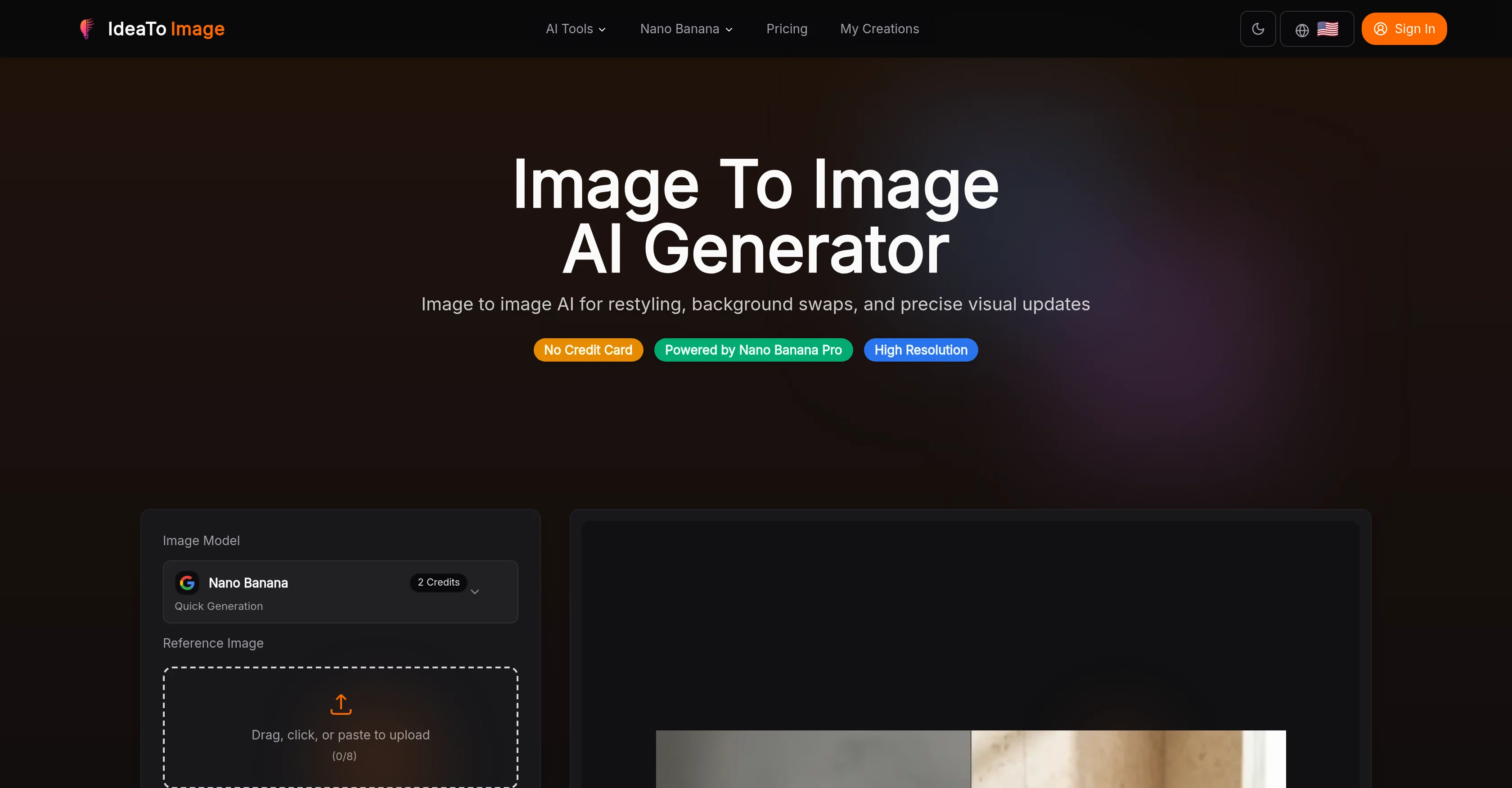 IdeaToImg screenshot
