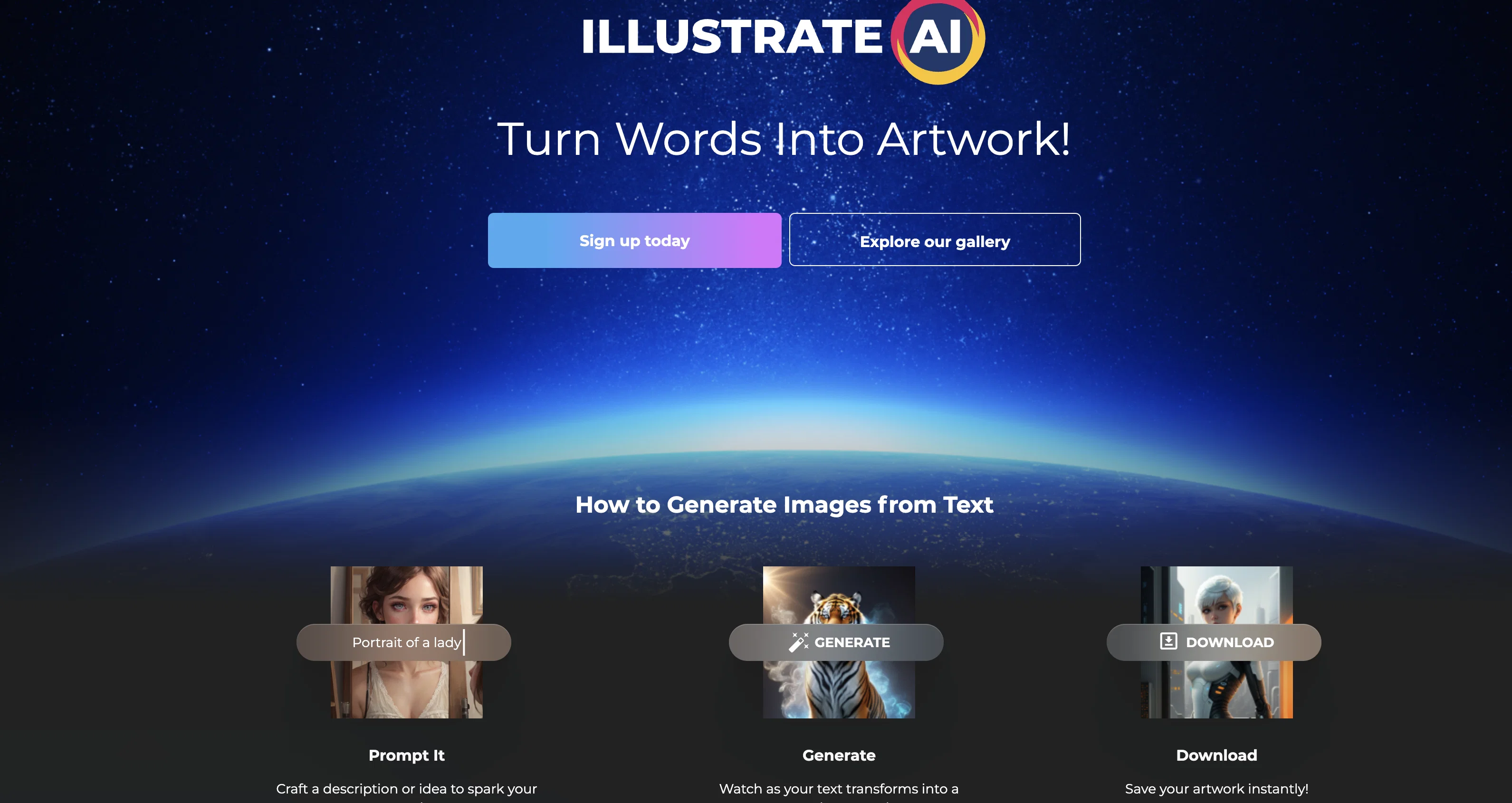 IllustrateAI screenshot