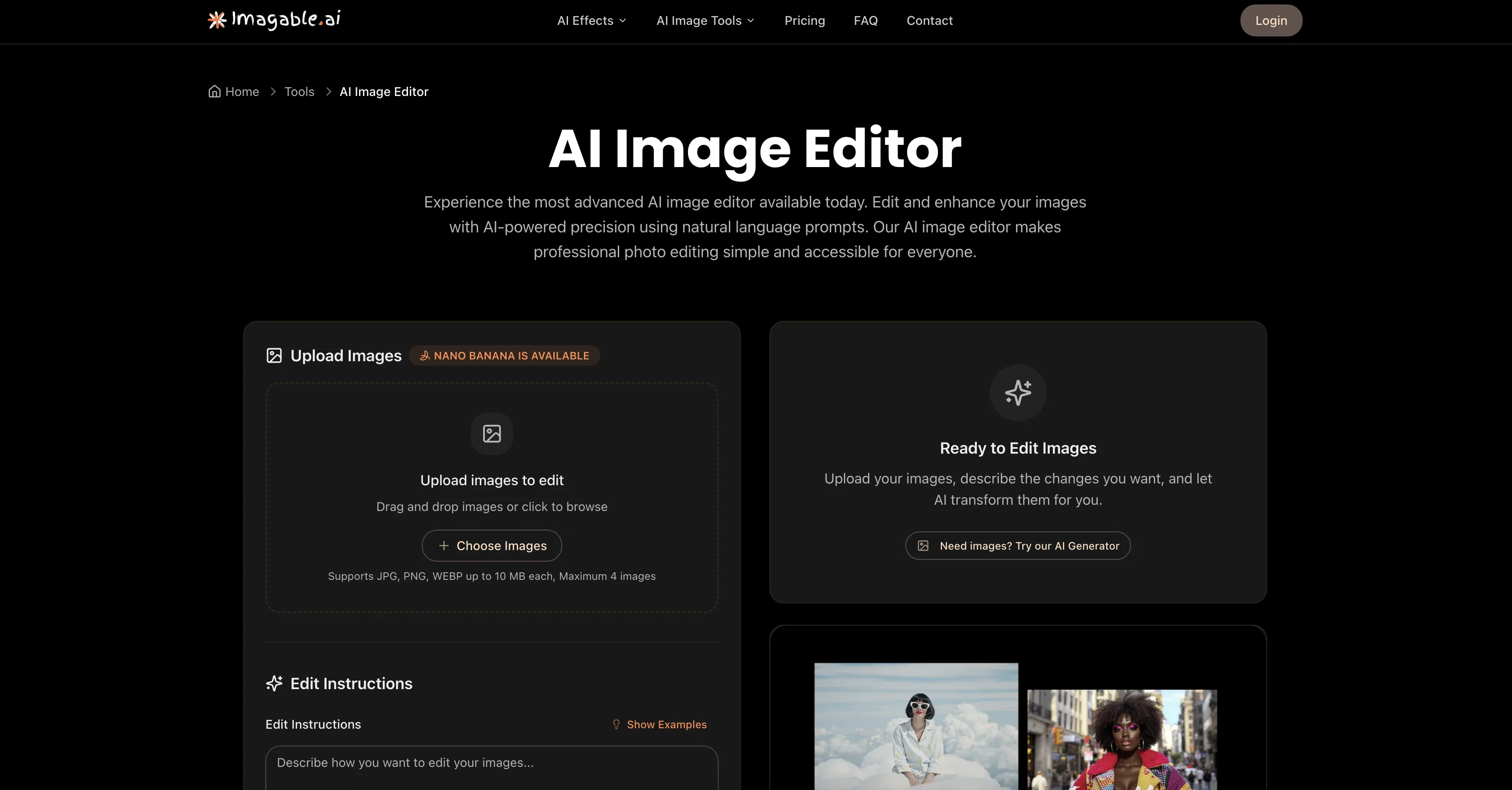 Imagable | AI Image Editor screenshot