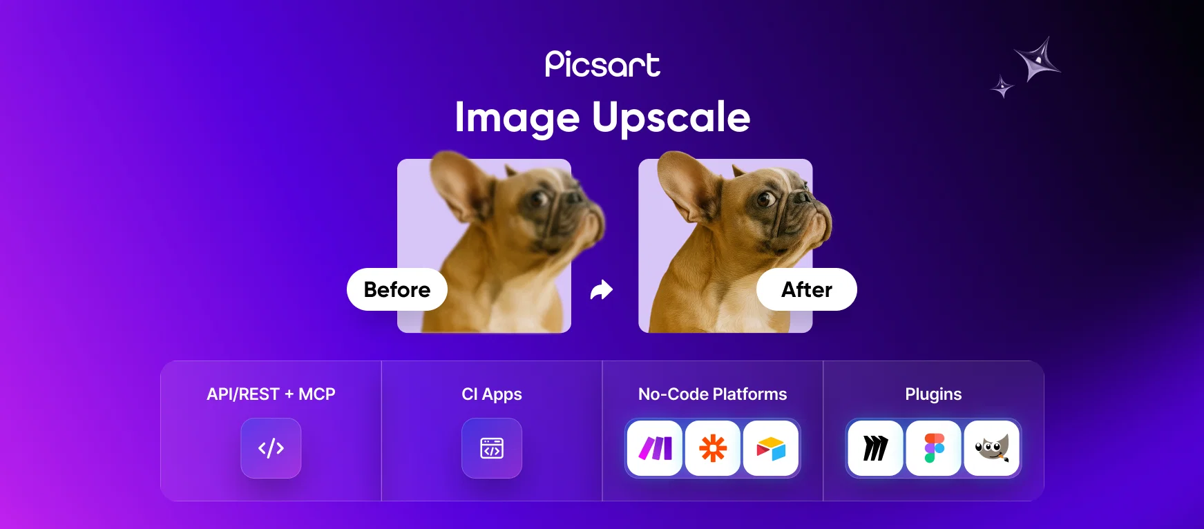 Image Upscale by Picsart screenshot