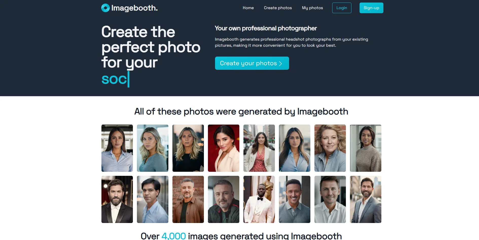 Imagebooth screenshot