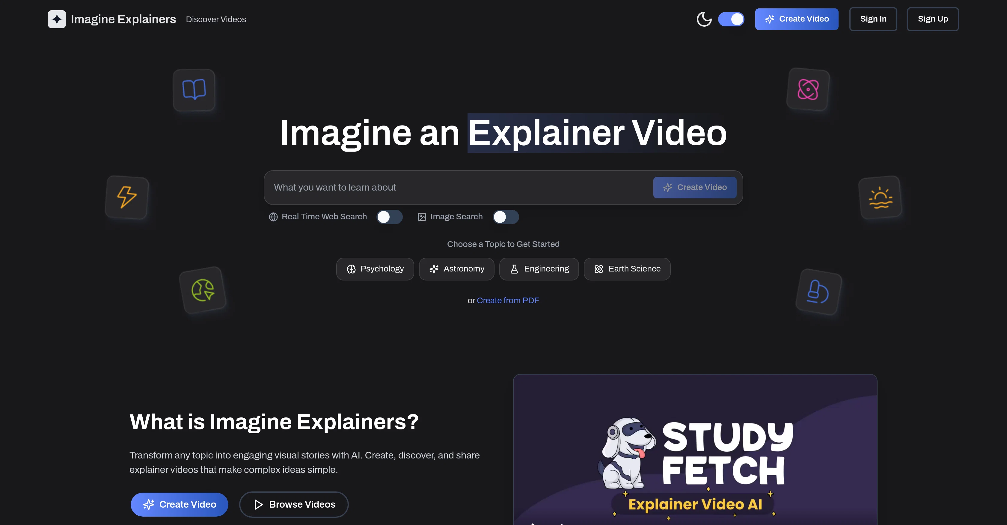 Imagine Explainersv2 screenshot