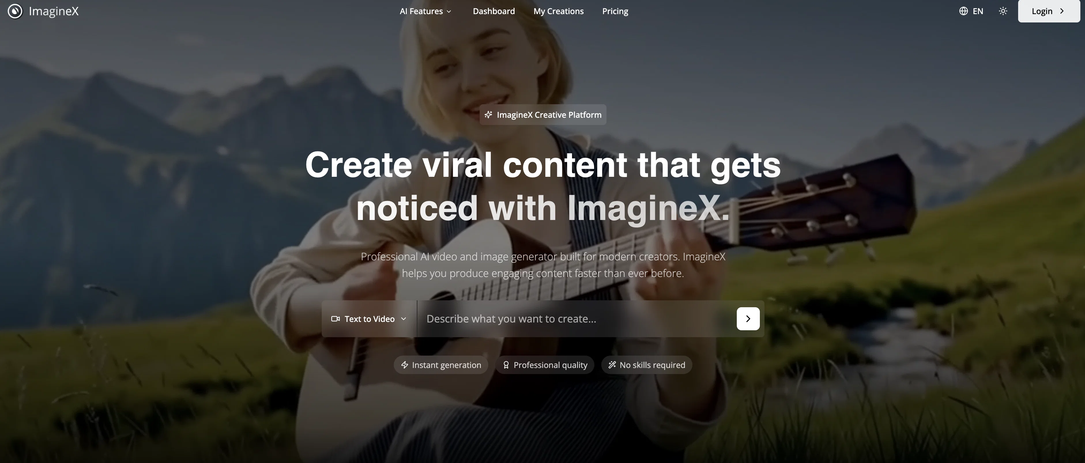 ImagineX | Image to Video screenshot