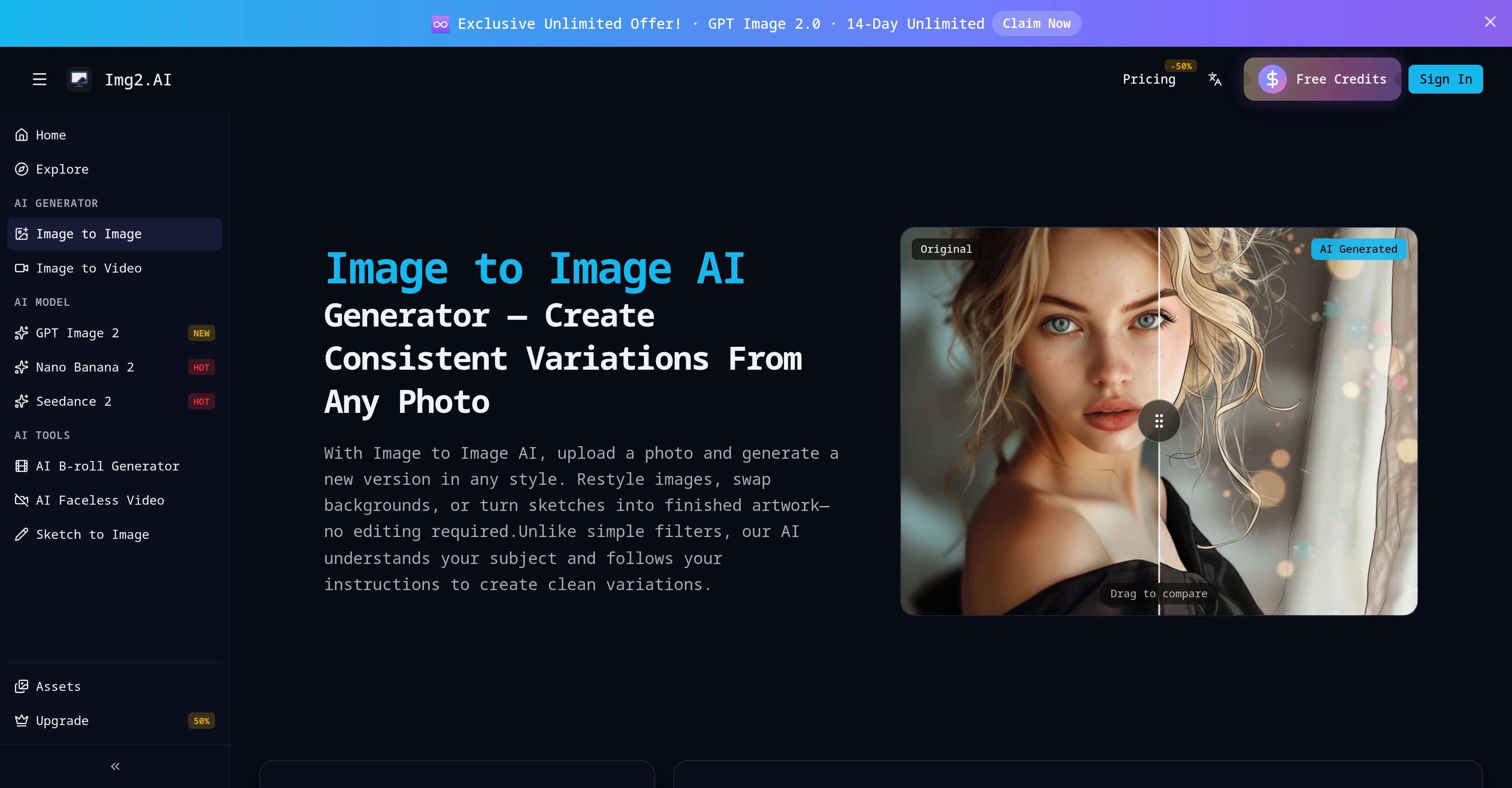 img2.ai screenshot